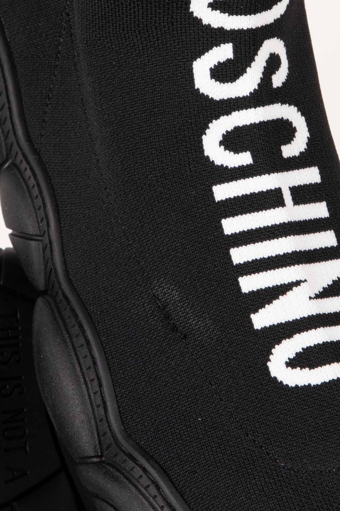TEDDY SHOES HIGH TOP WITH LOGO BLACK 3