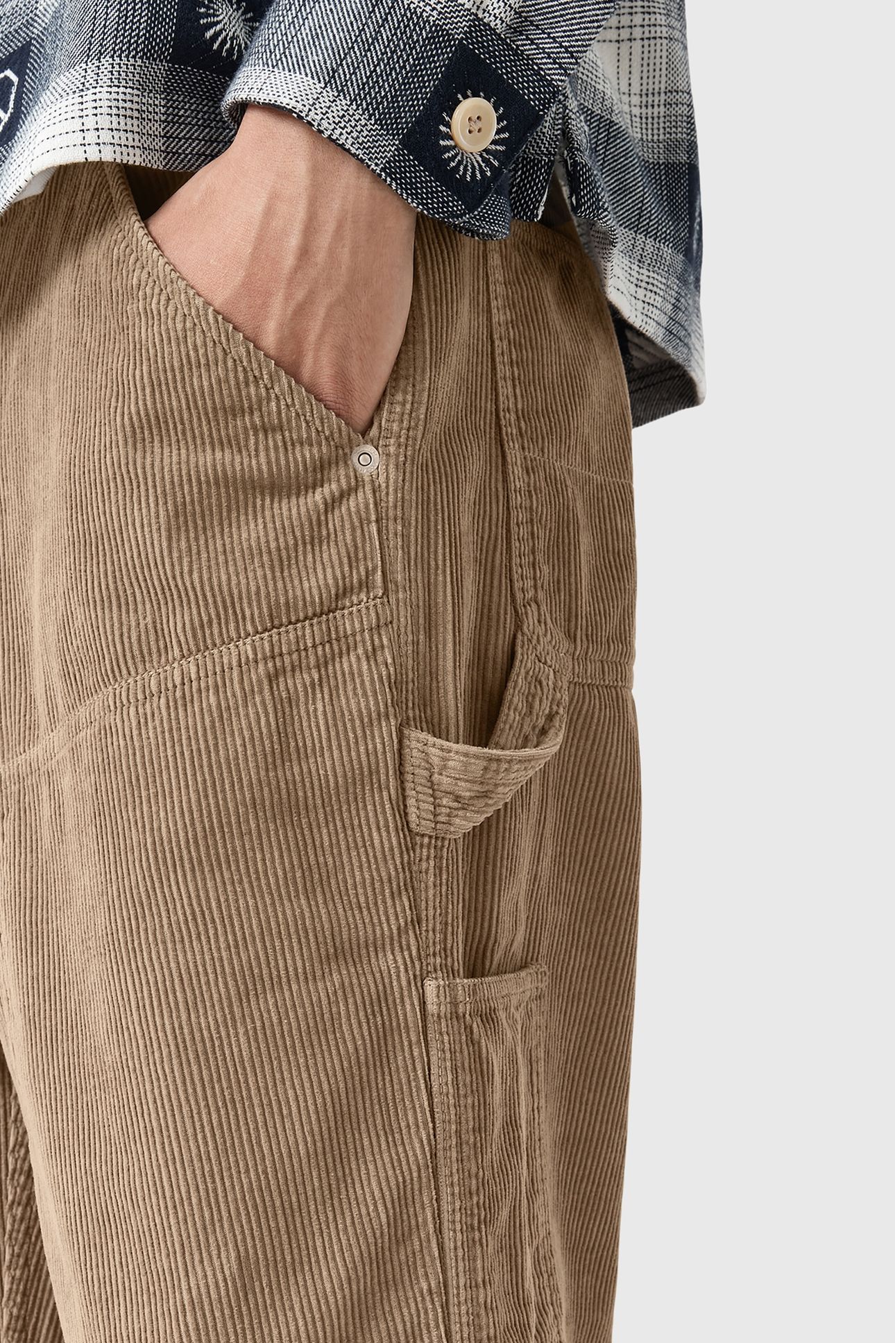 DUNSTAN TROUSER GULL BROWN 9