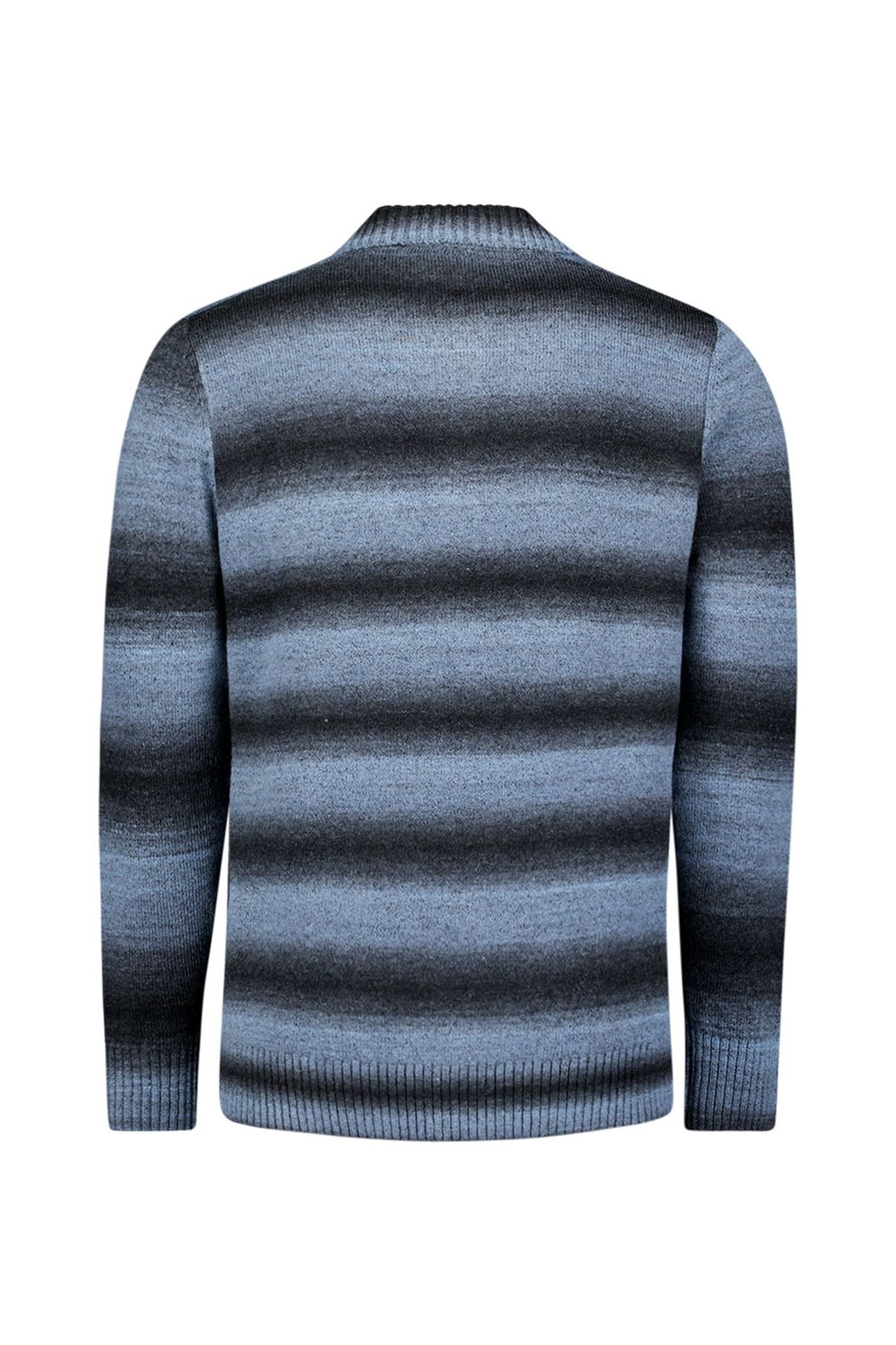 PULLOVER POLO DEGRADE DUSTY BLUE 2