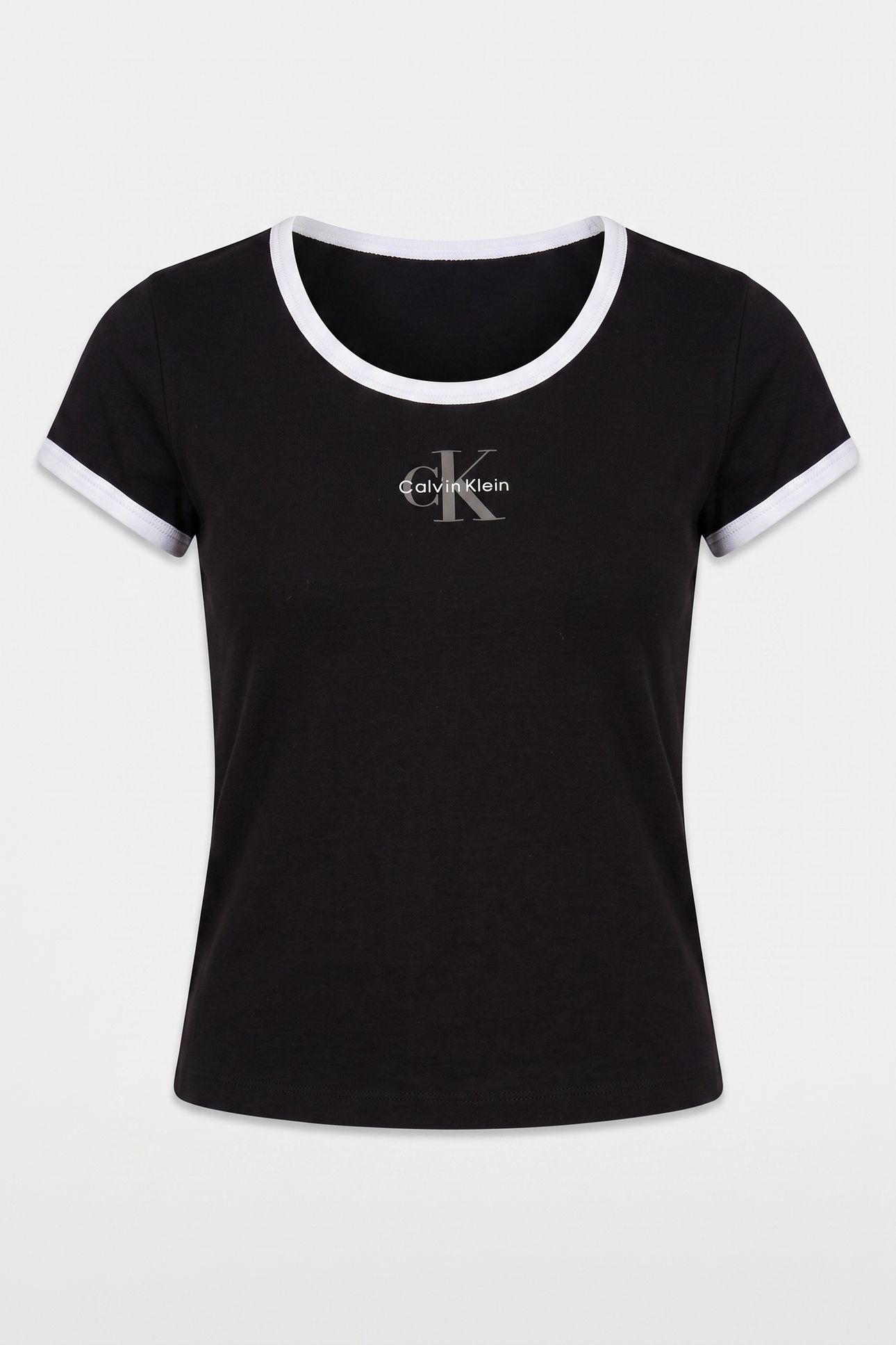 SS MONOLOGO SCOOP NECK TOP BLACK 3