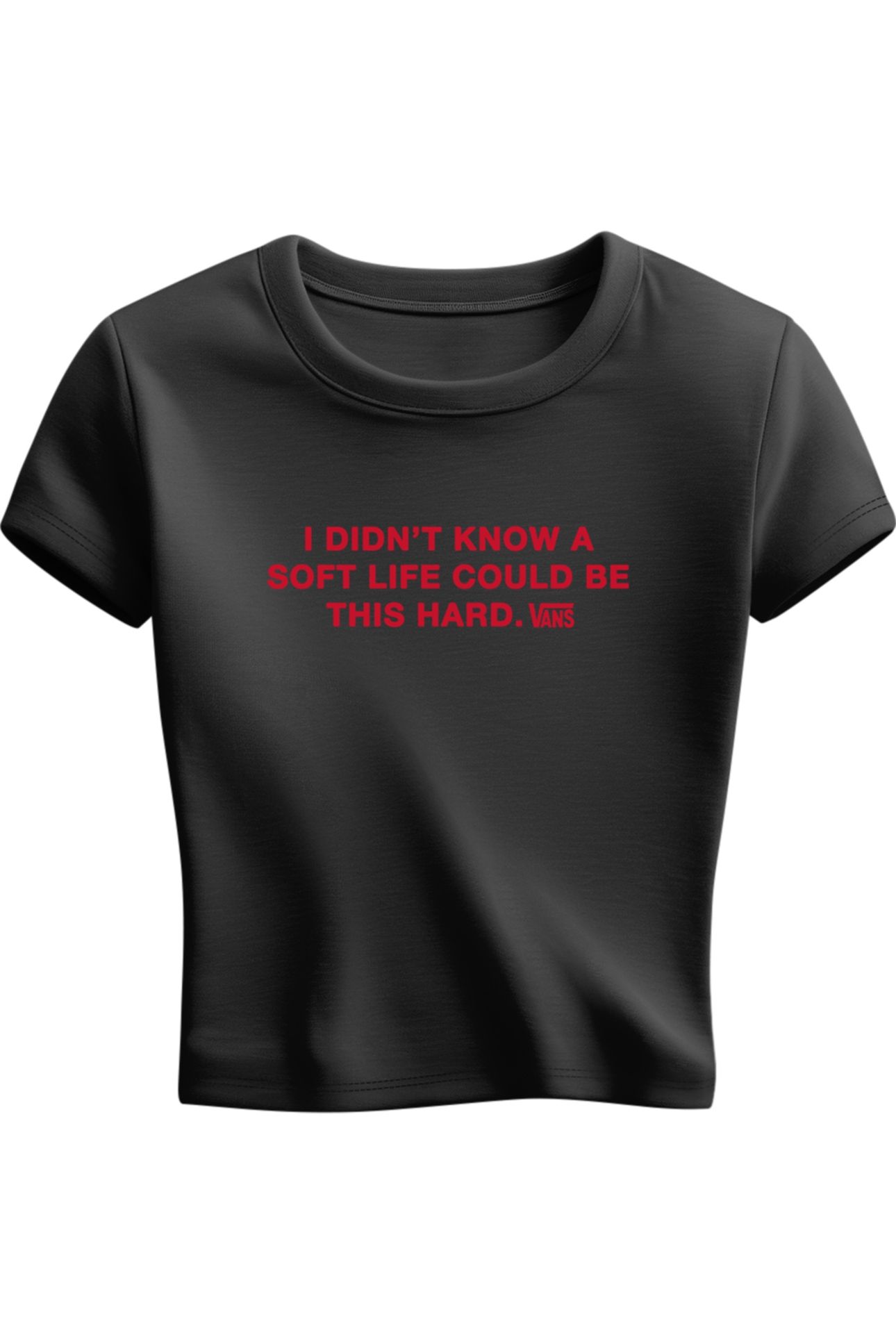 SOFT LIFE BABY TEE BLACK 3