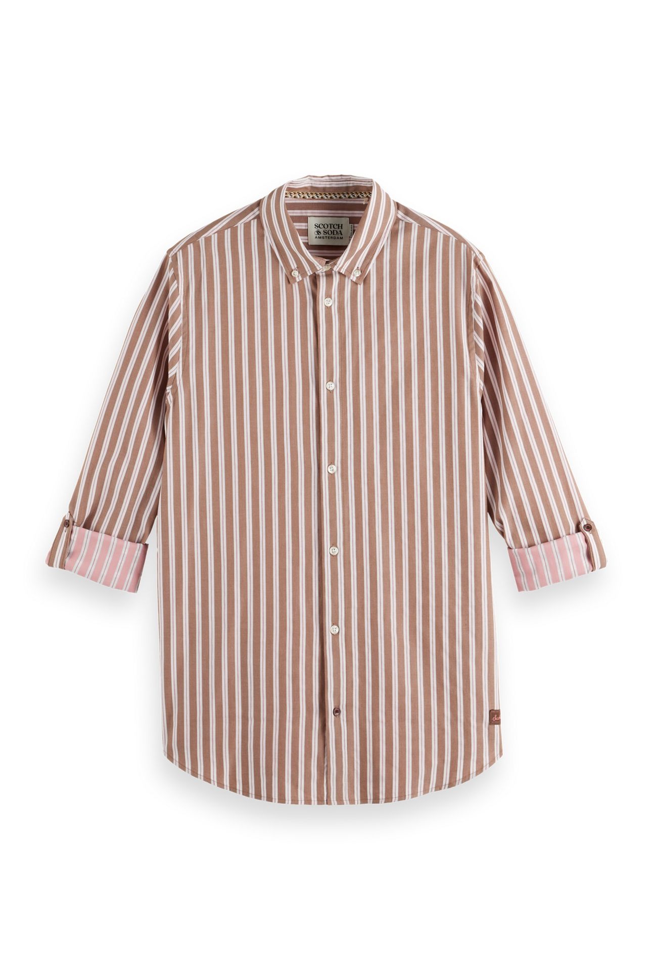 YARN-DYED STRIPE SHIRT SOFT SILT STRIPE 5