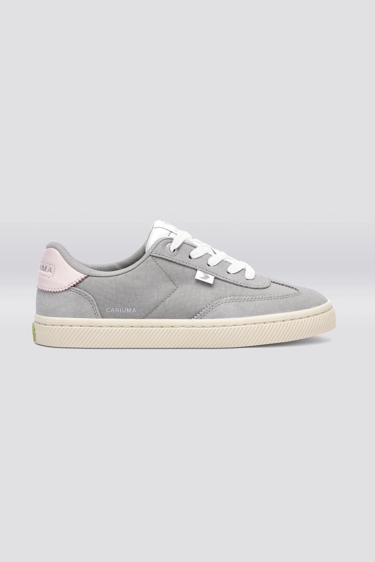 TOCA NYLON AND SUEDE LIGHT GREY 1