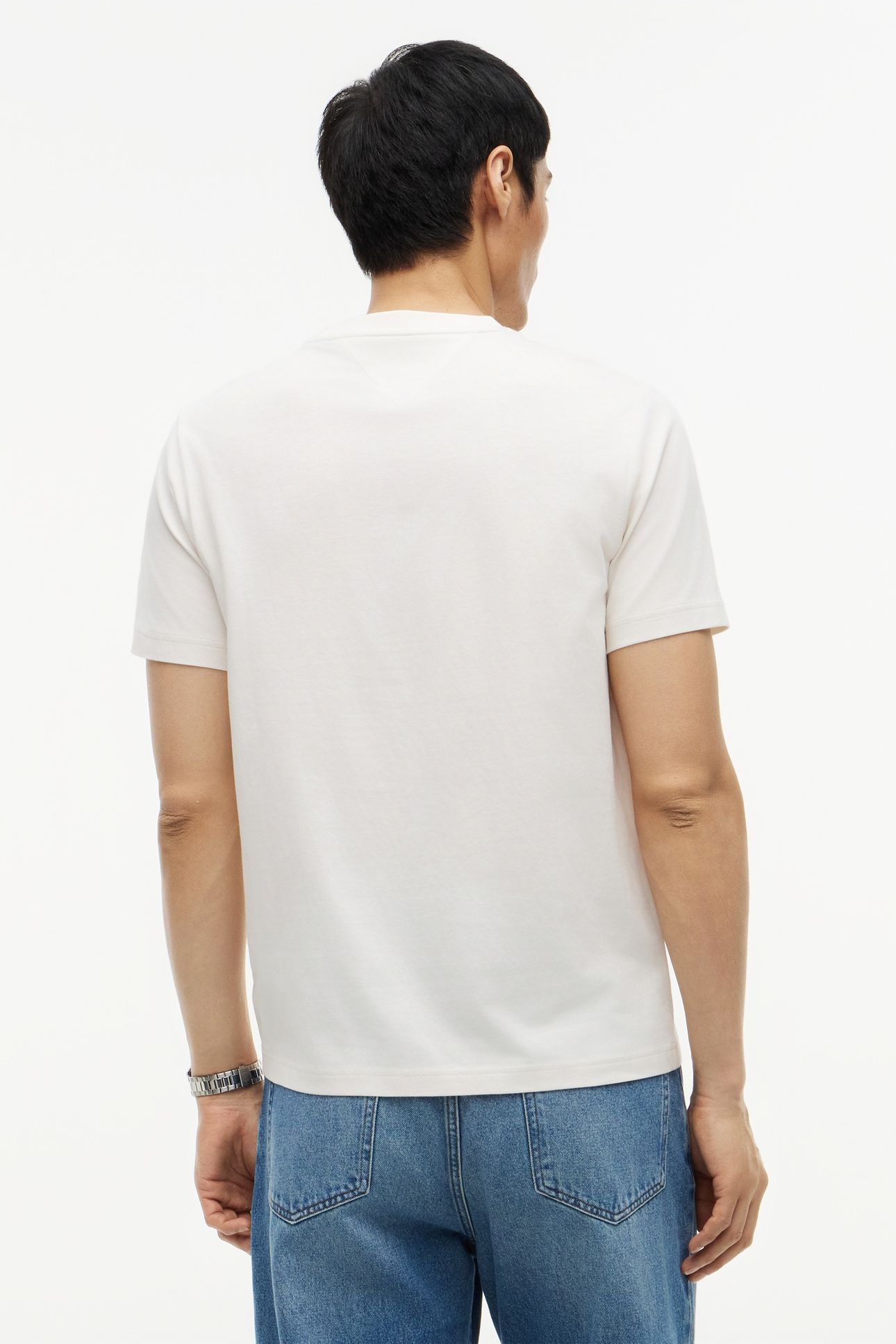 RWB PLACED STRIPE REGULAR FIT IVORY PETAL 2