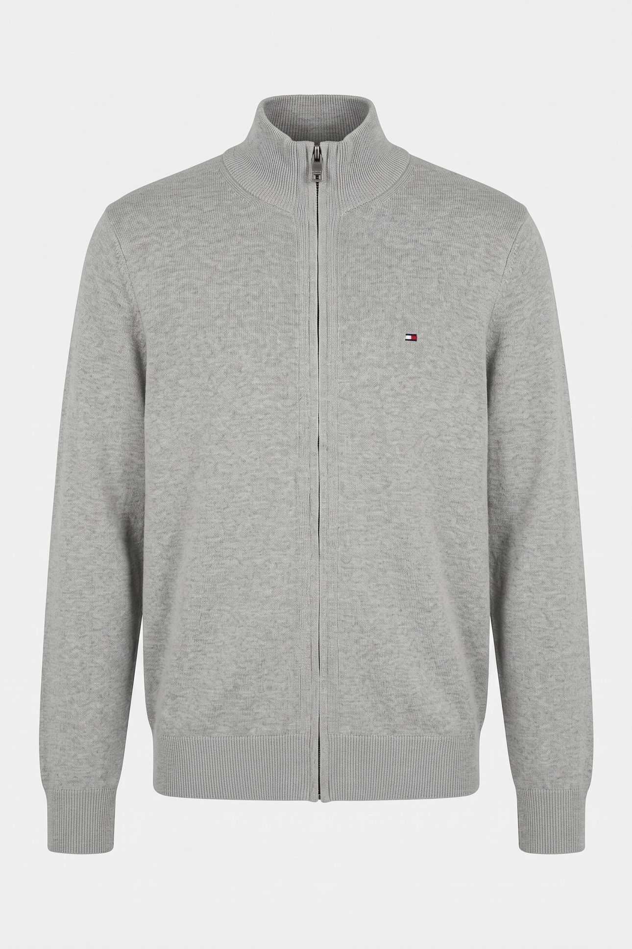 PIMA ORG COTTON CASHMERE LIGHT GREY HEATHER 3