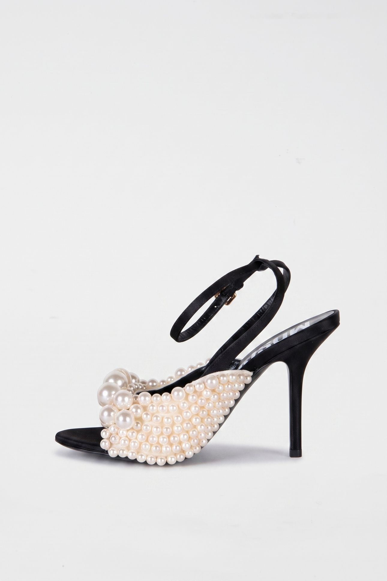 GOATSKIN SANDALS BLACK 2