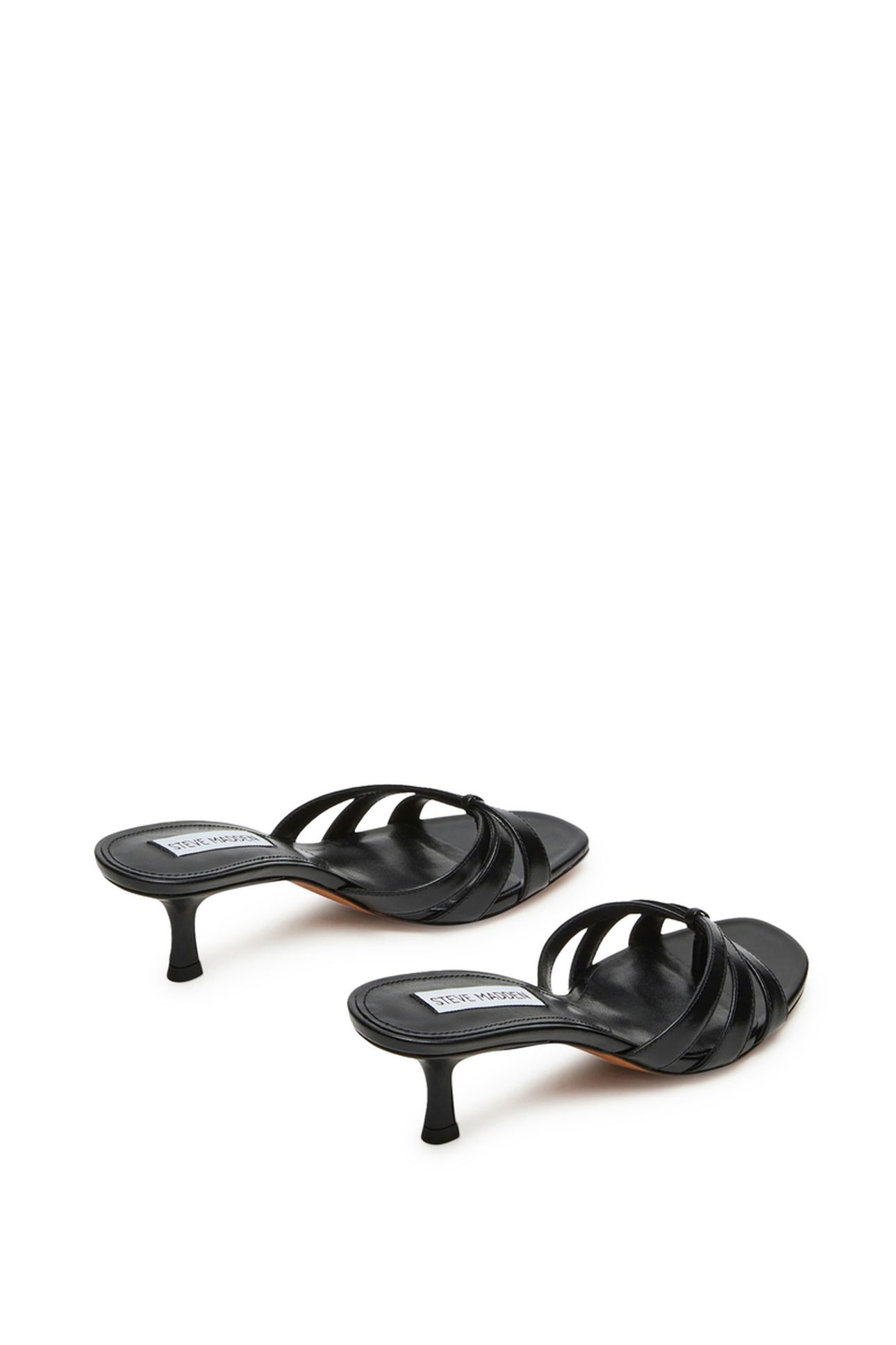 CARY SANDALS BLACK LEATHER 4