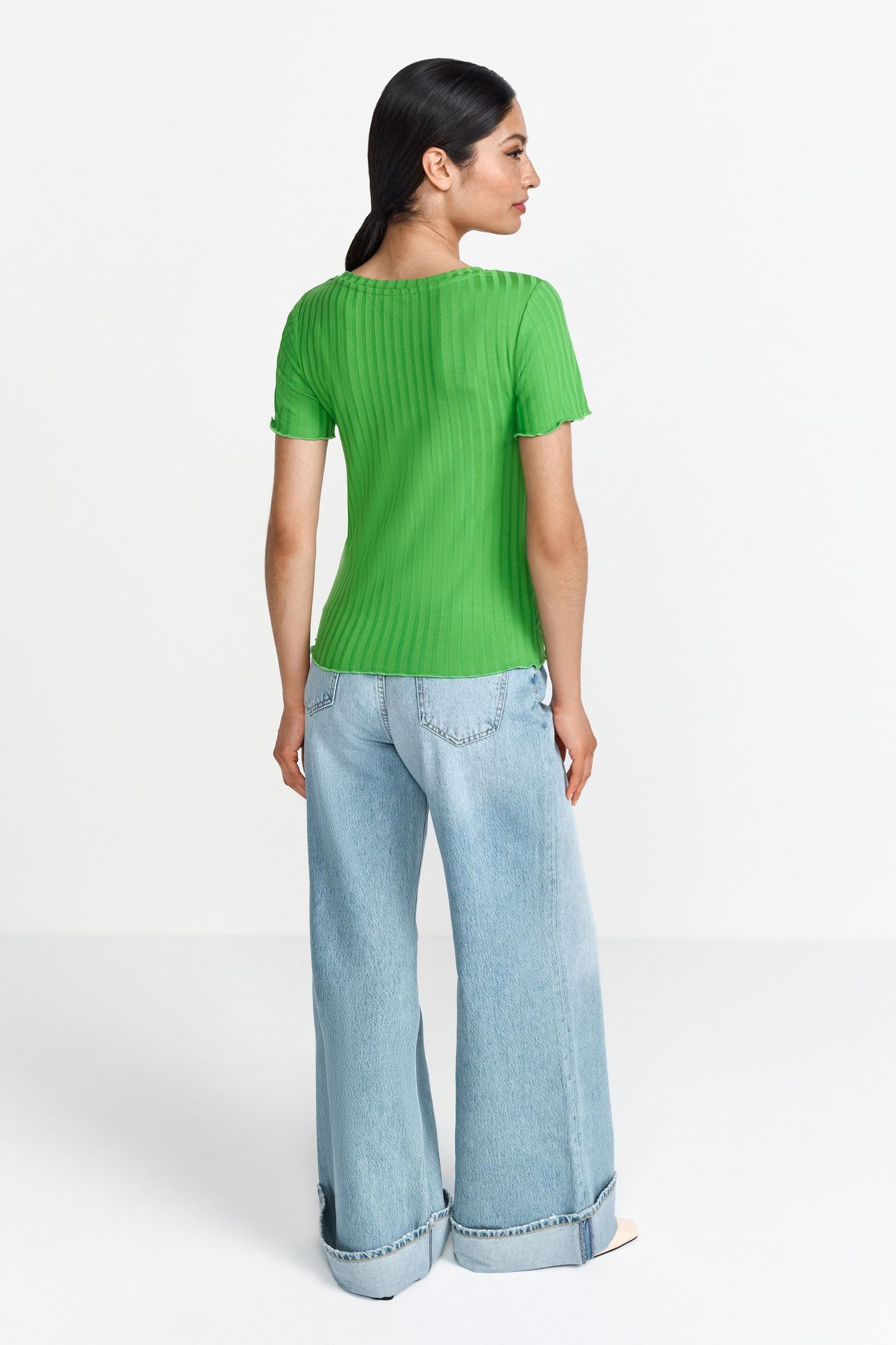 RIB T- SHIRT APPLE TREE 2