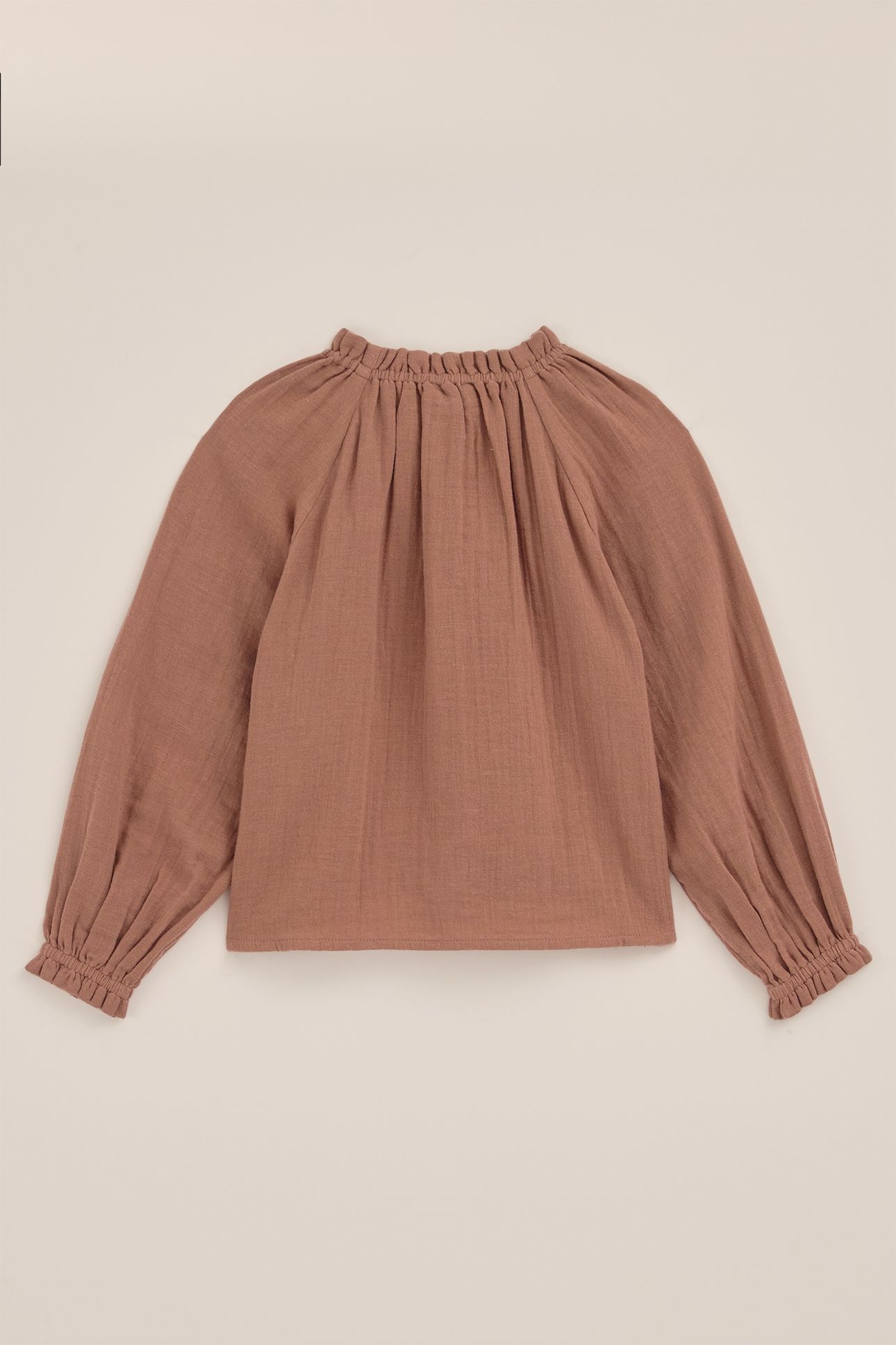 BLOUSE BROWN 1
