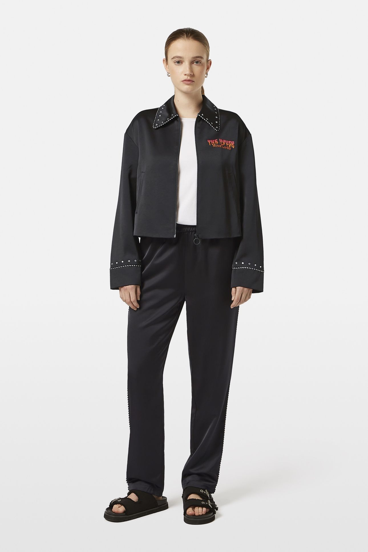 SOUVENIR EMBROIDERY JACKET BLACK 2