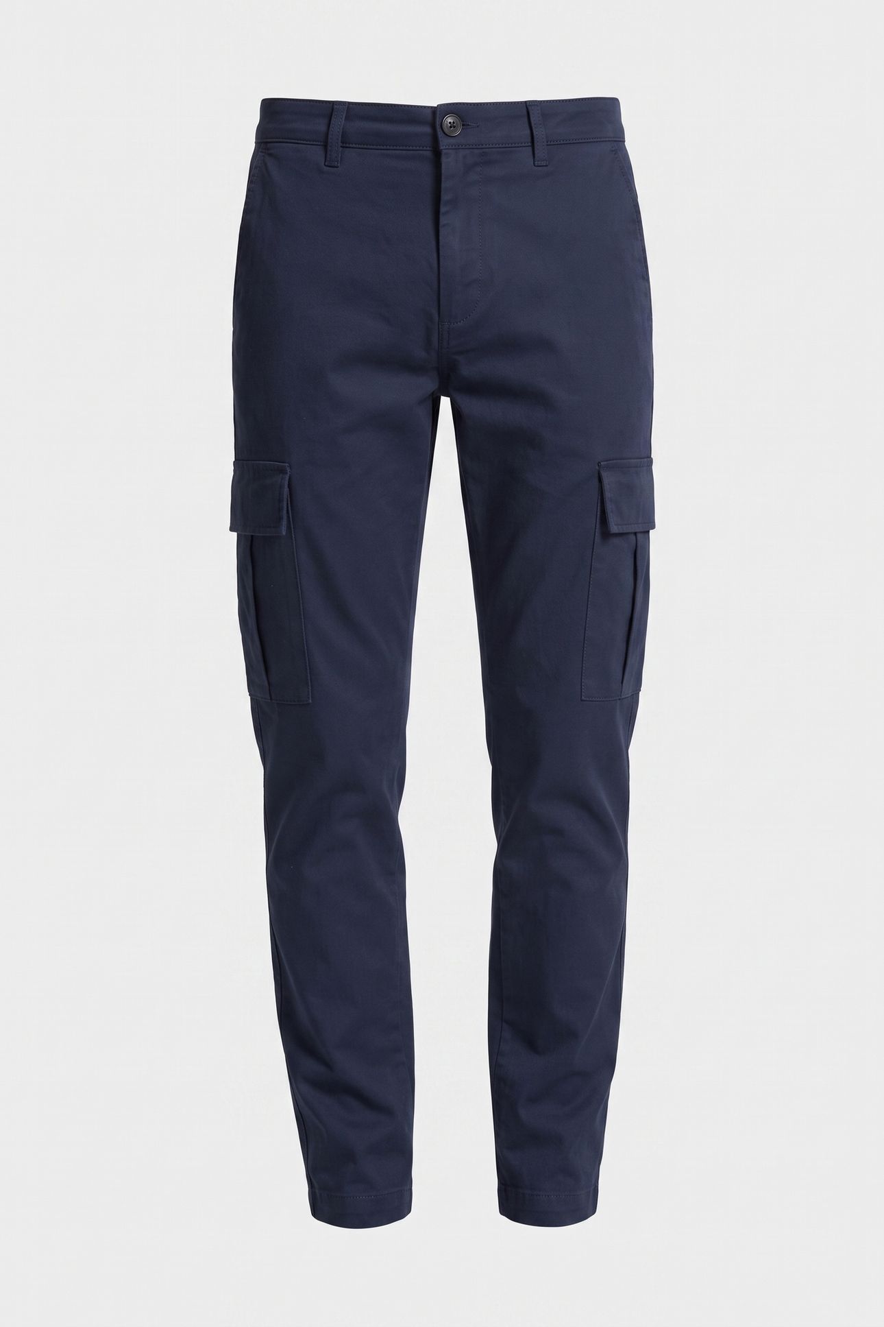 SLIM COTTON STRETCH PANTS DARK SAPPHIRE 3