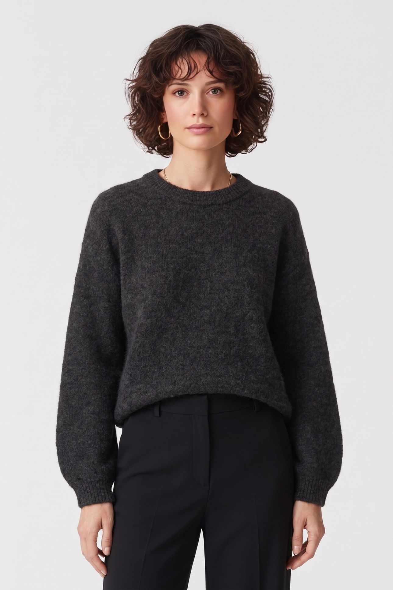 SELA SWEATER GREY 1
