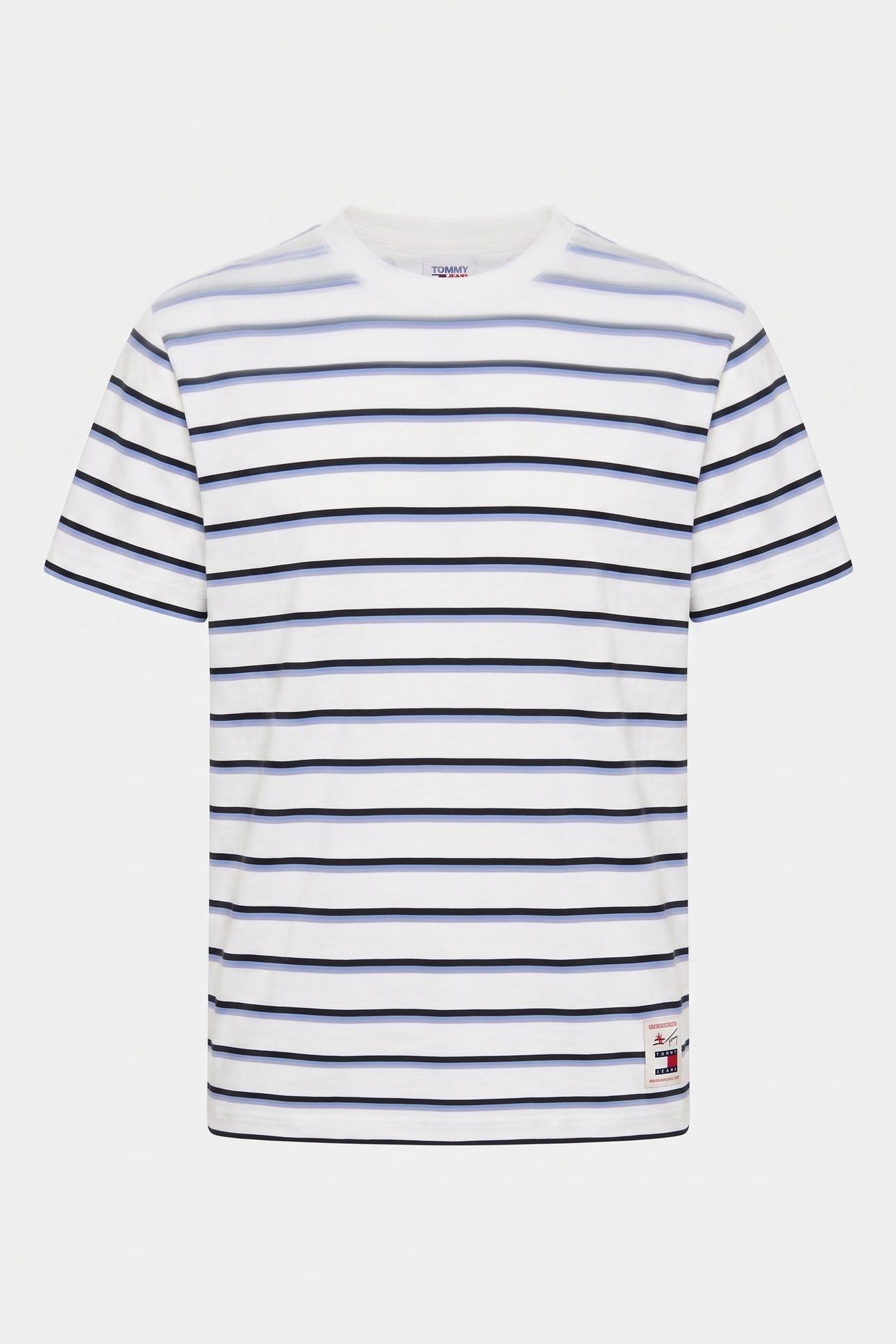RELAXED LABEL SS TEE ANCIENT WHITE STRIPE 3