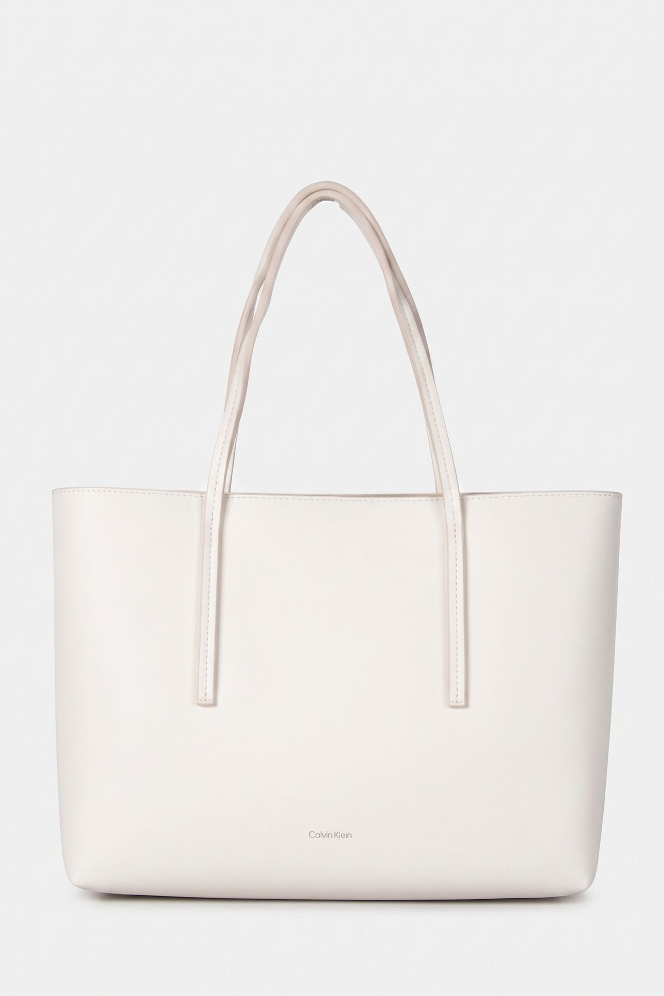 FOIL LOGO SMALL TOTE LILY WHITE 2