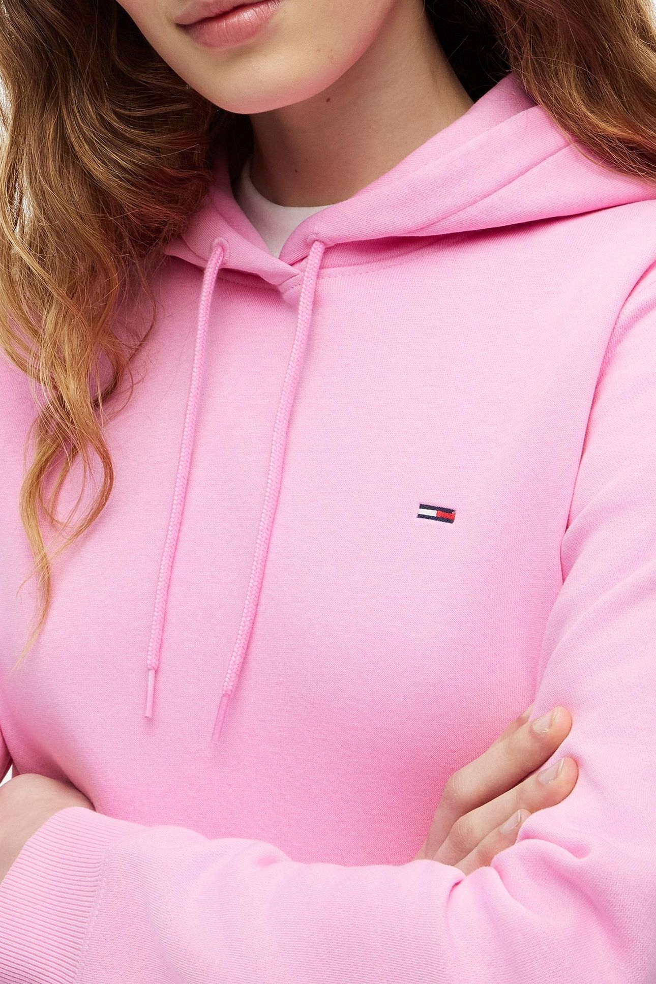 REGULAR FLAG HOODIE PINK DAISY 5