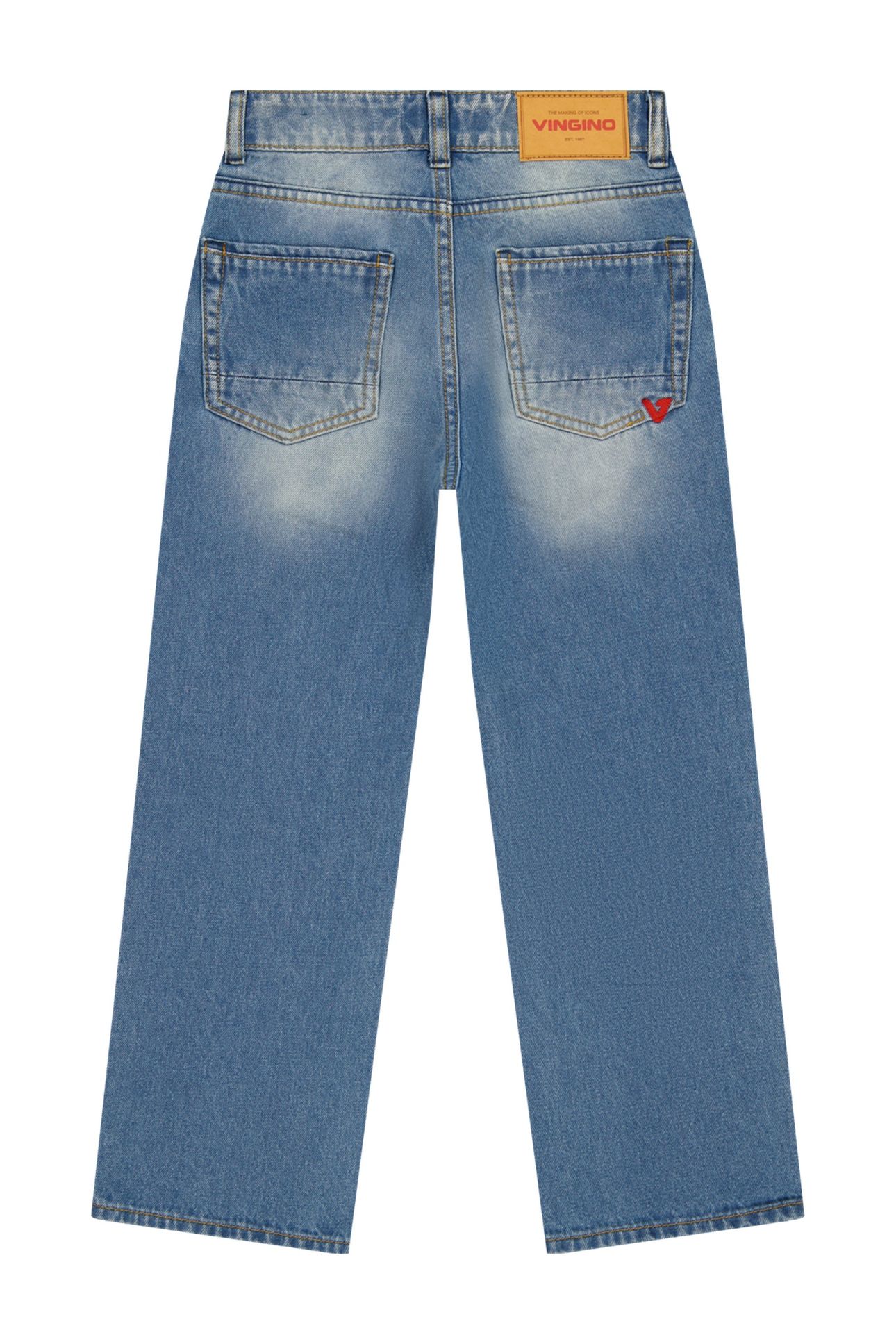 BOYS GIOVANNI JEANS MID BLUE WASH 2