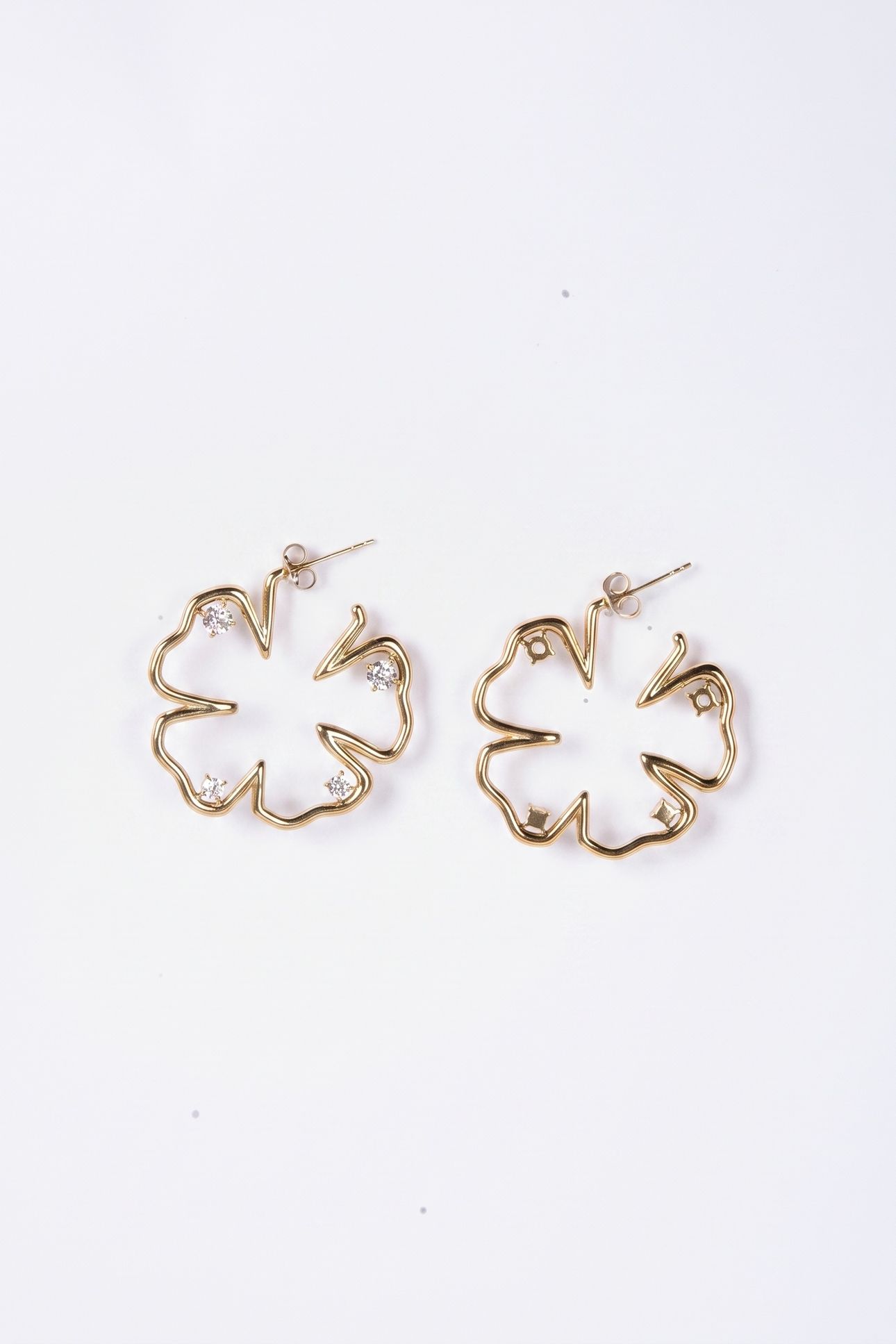JEWELRY BOX HIBISCUS SET GOLD 5