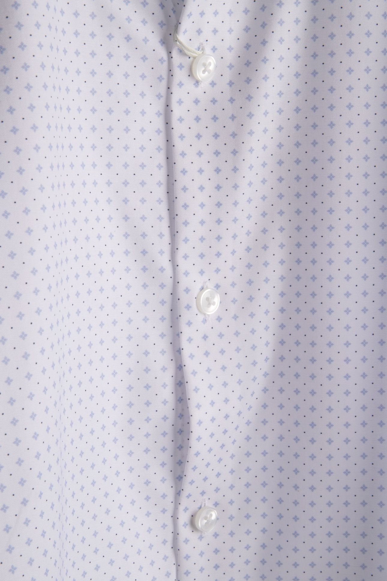 SLIM PERF SOLID SHIRT BLUE MULTI 4