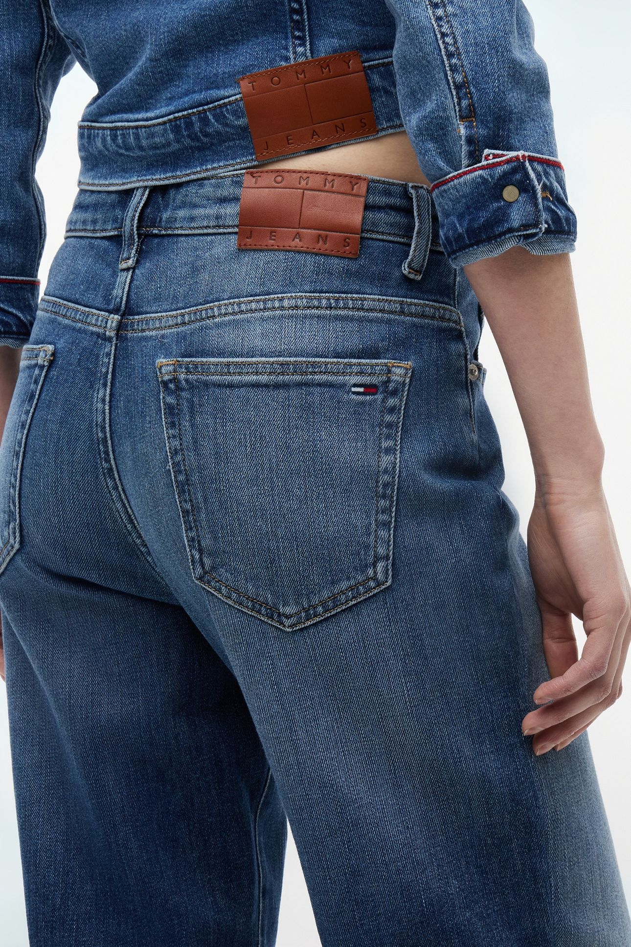 KIRA SLIM STRAIGHT DENIM MEDIUM 5