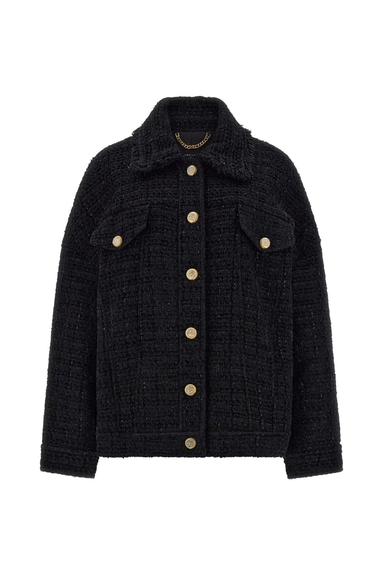 SUE OVERSIZE JACKET JET BLACK A996 3