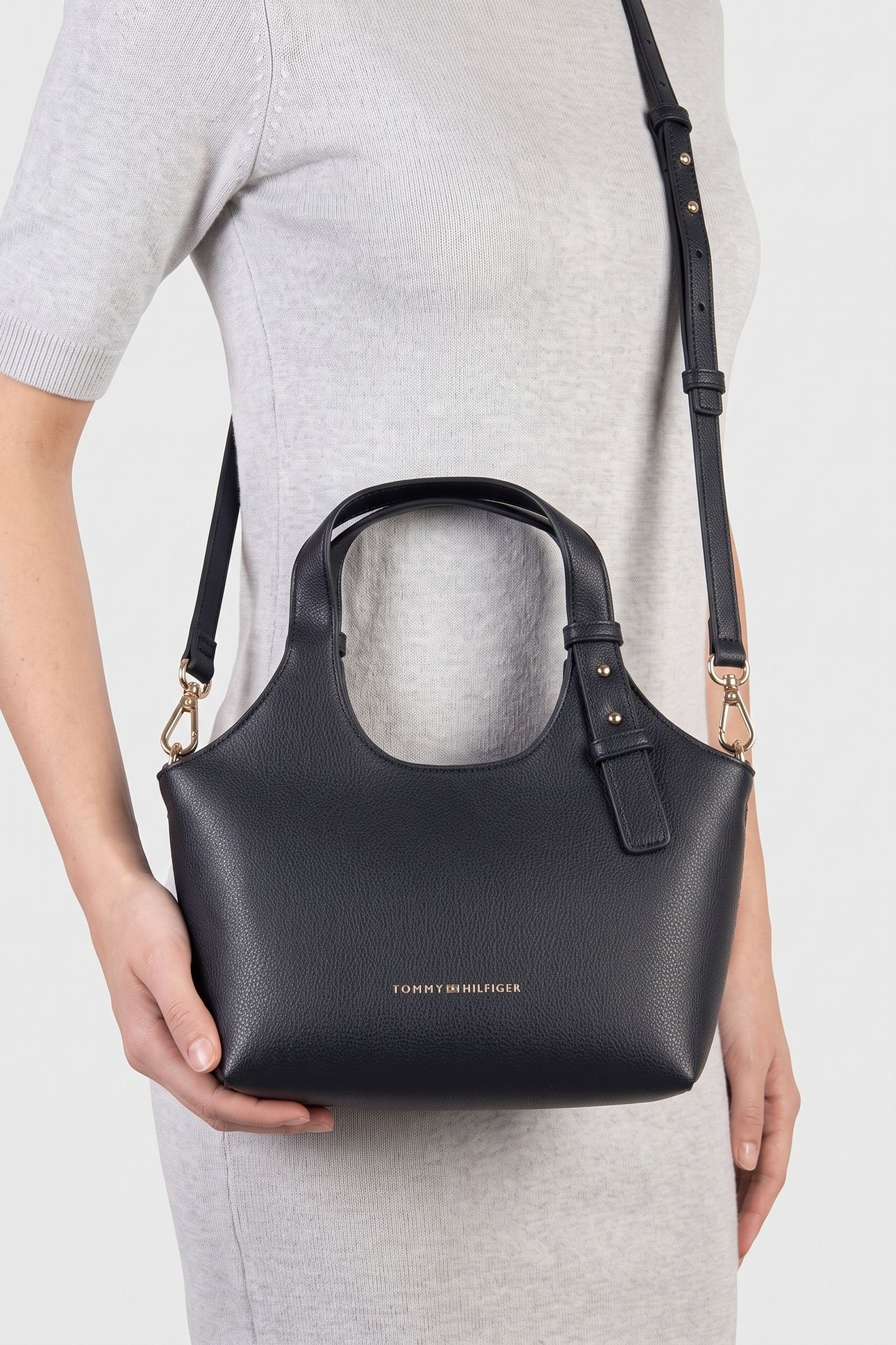 LOGO MINI TOTE SPACE BLUE 1