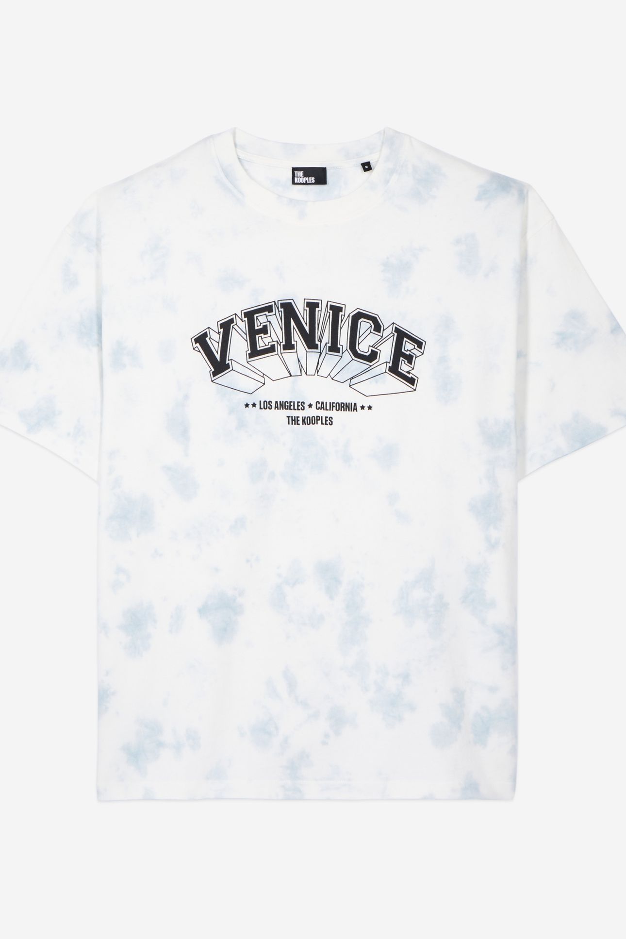 T-SHIRT AVEC PRINT CITY TIE AND DYE LAVENDER 6