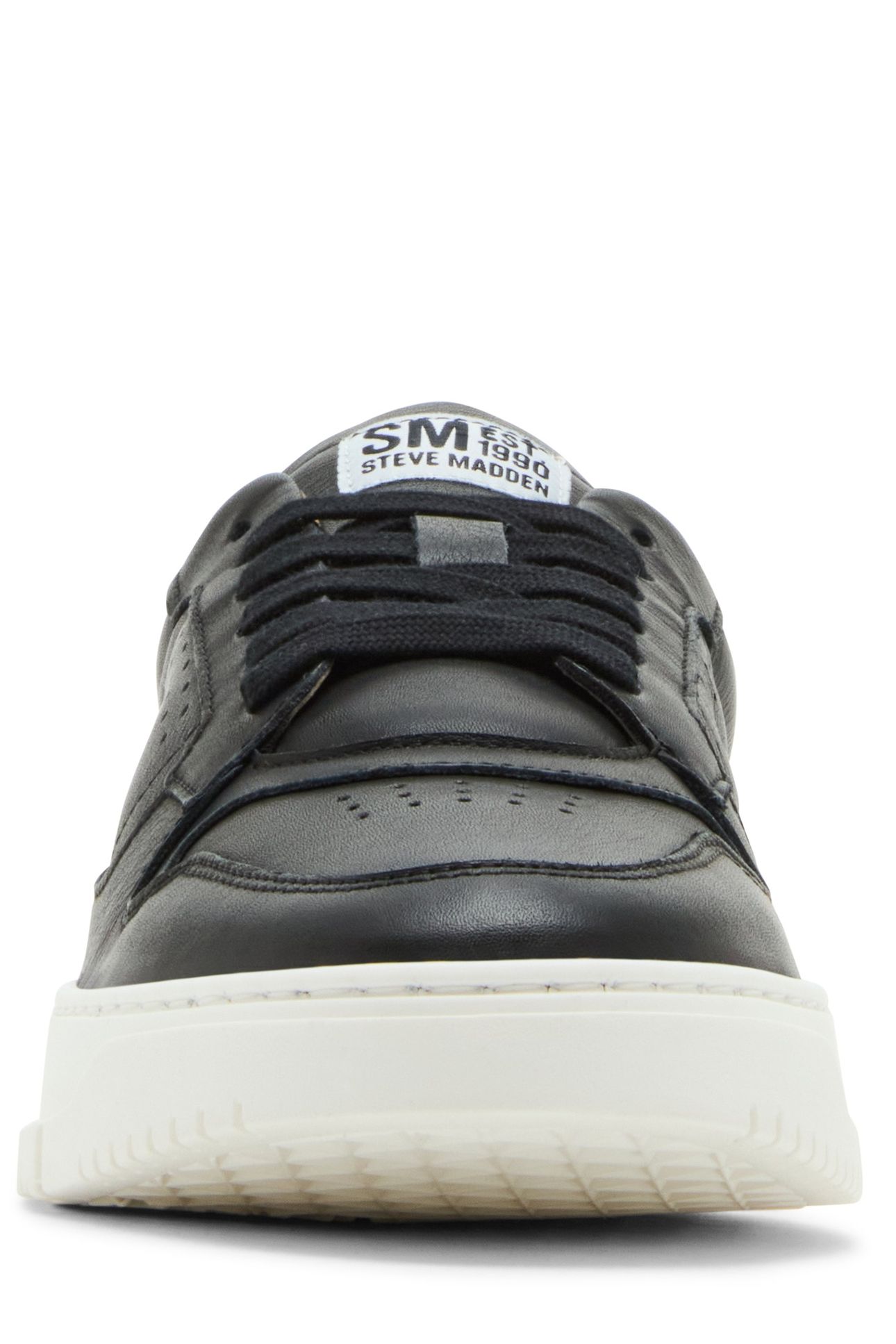 CLIFF SNEAKERS BLACK LEATHER 4