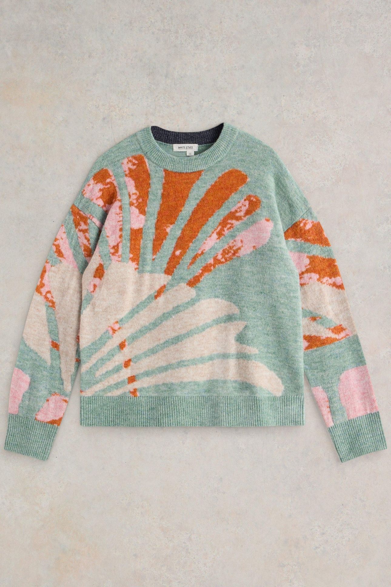 LOUISA JUMPER GREEN MULTI 3