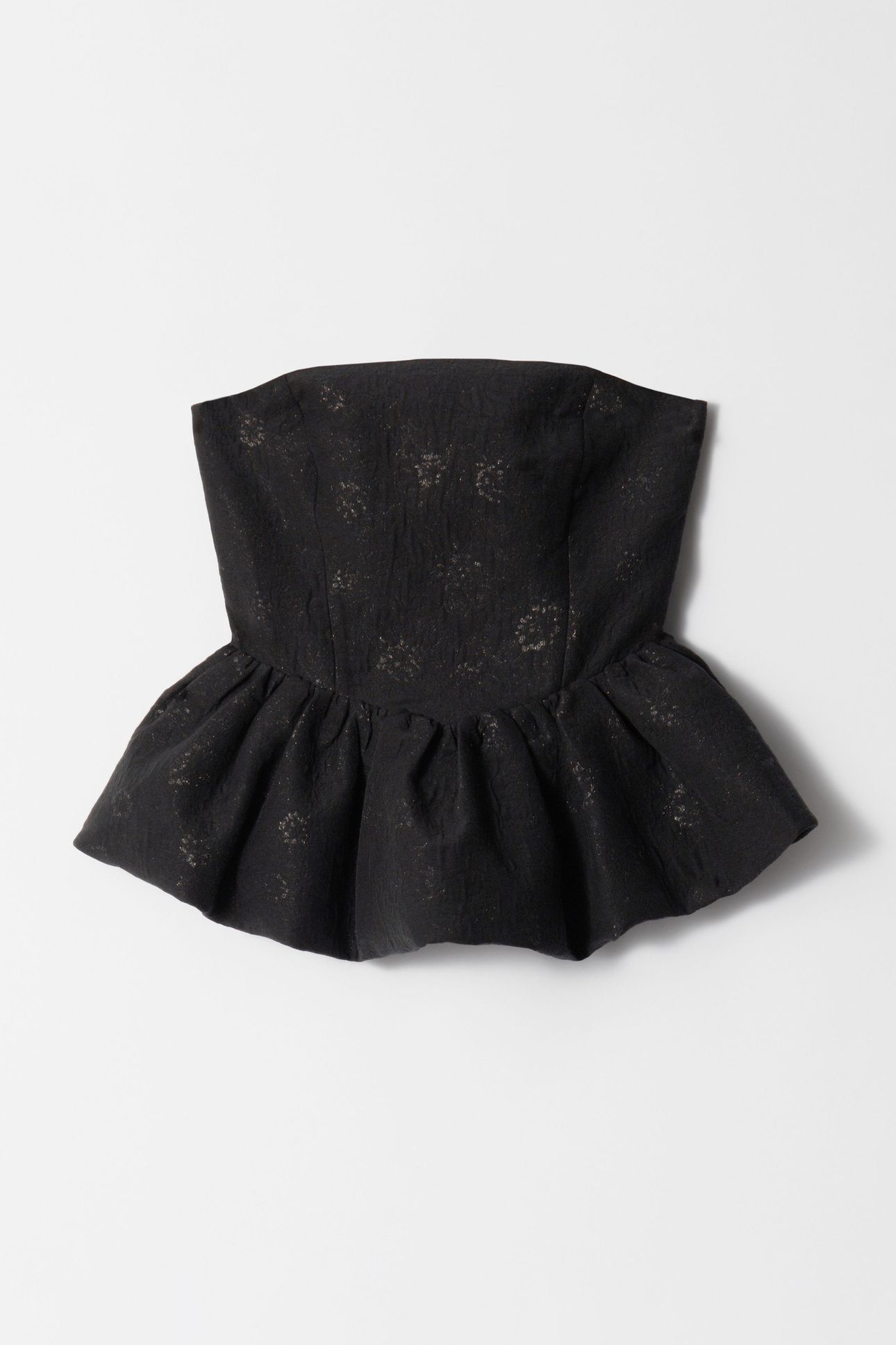 ROSITA BROCADE TOP BLACK 3