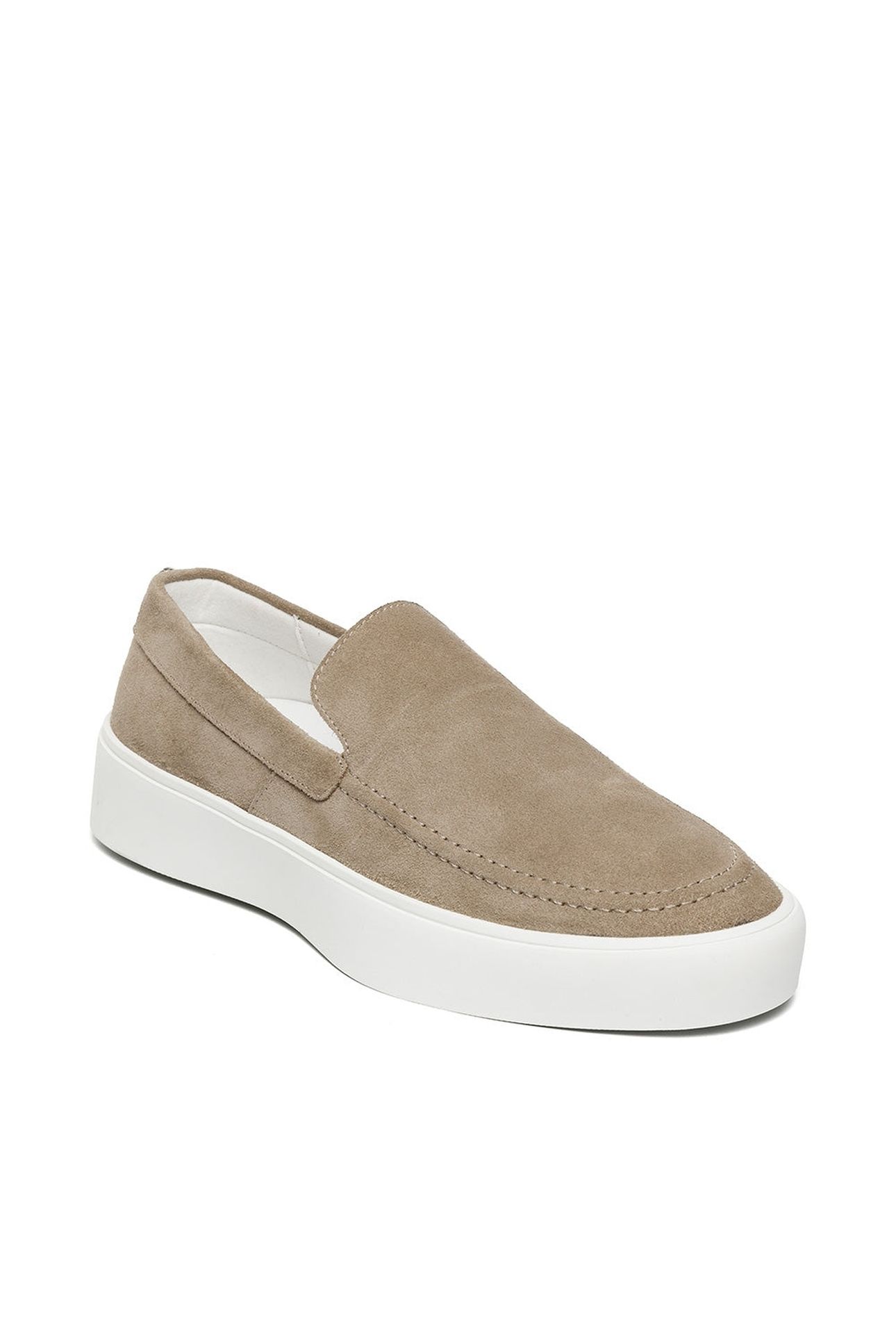 LEYTON CASUAL SHOES TAUPE SUEDE 2
