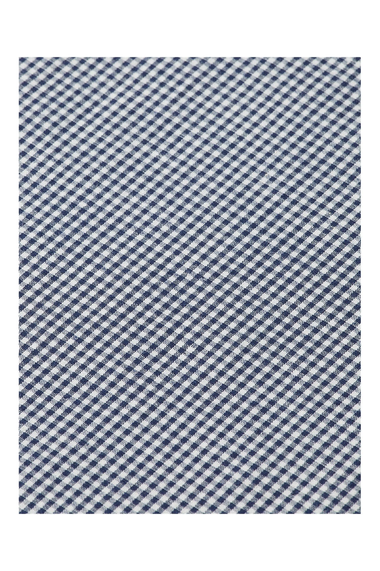 MICRO-CHECK POPLIN SHIRT PEACOAT MICRO CHECK 5