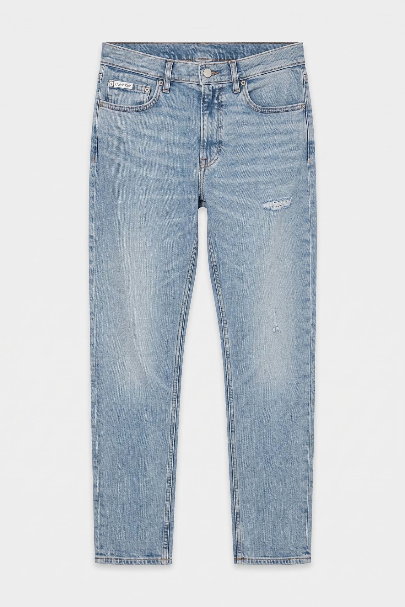 SLIM TAPERED JEANS TATTERED MIRAGE 3