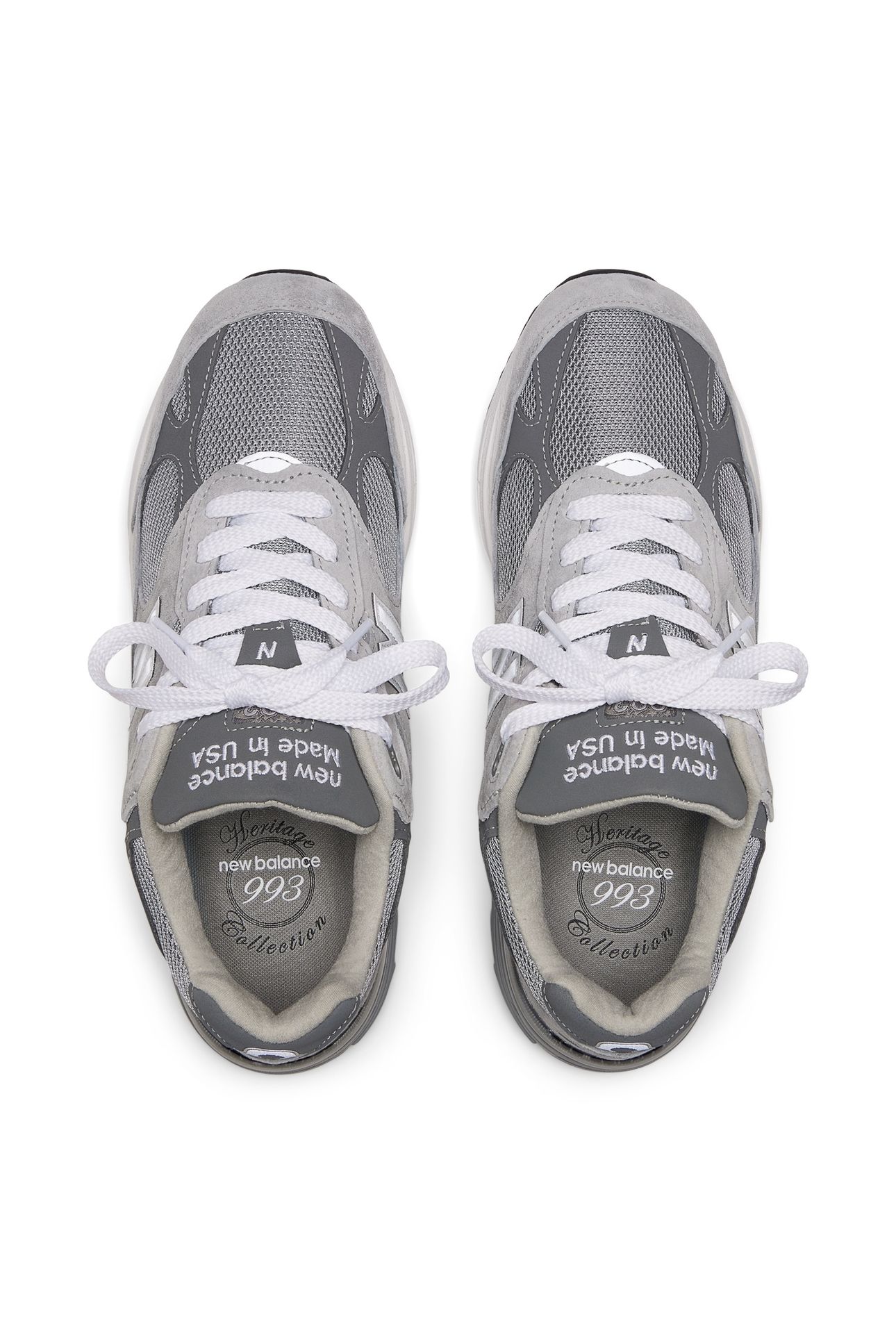 MADE IN USA 993 GREY 7
