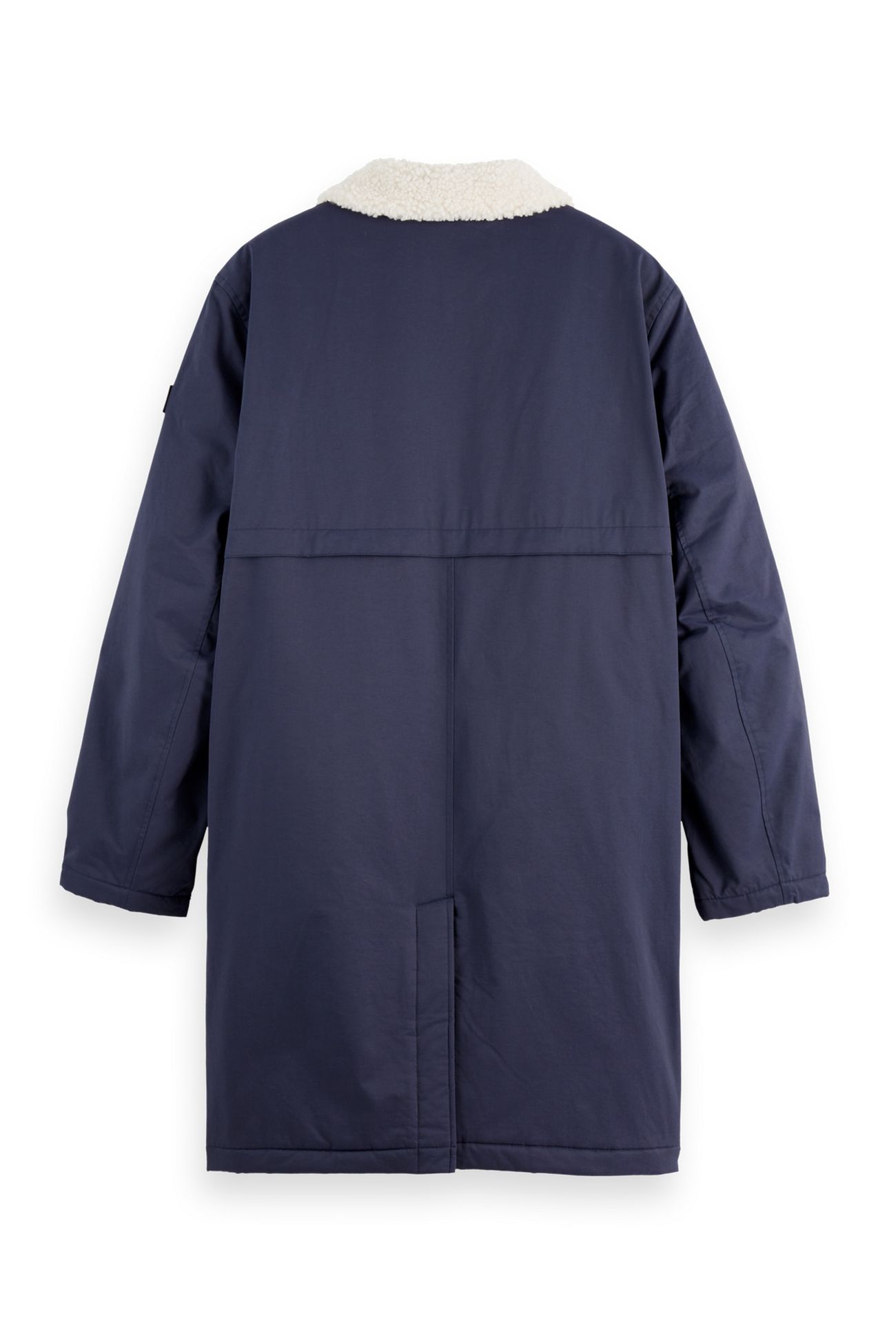 TEDDY COLLAR COAT PEACOAT 5