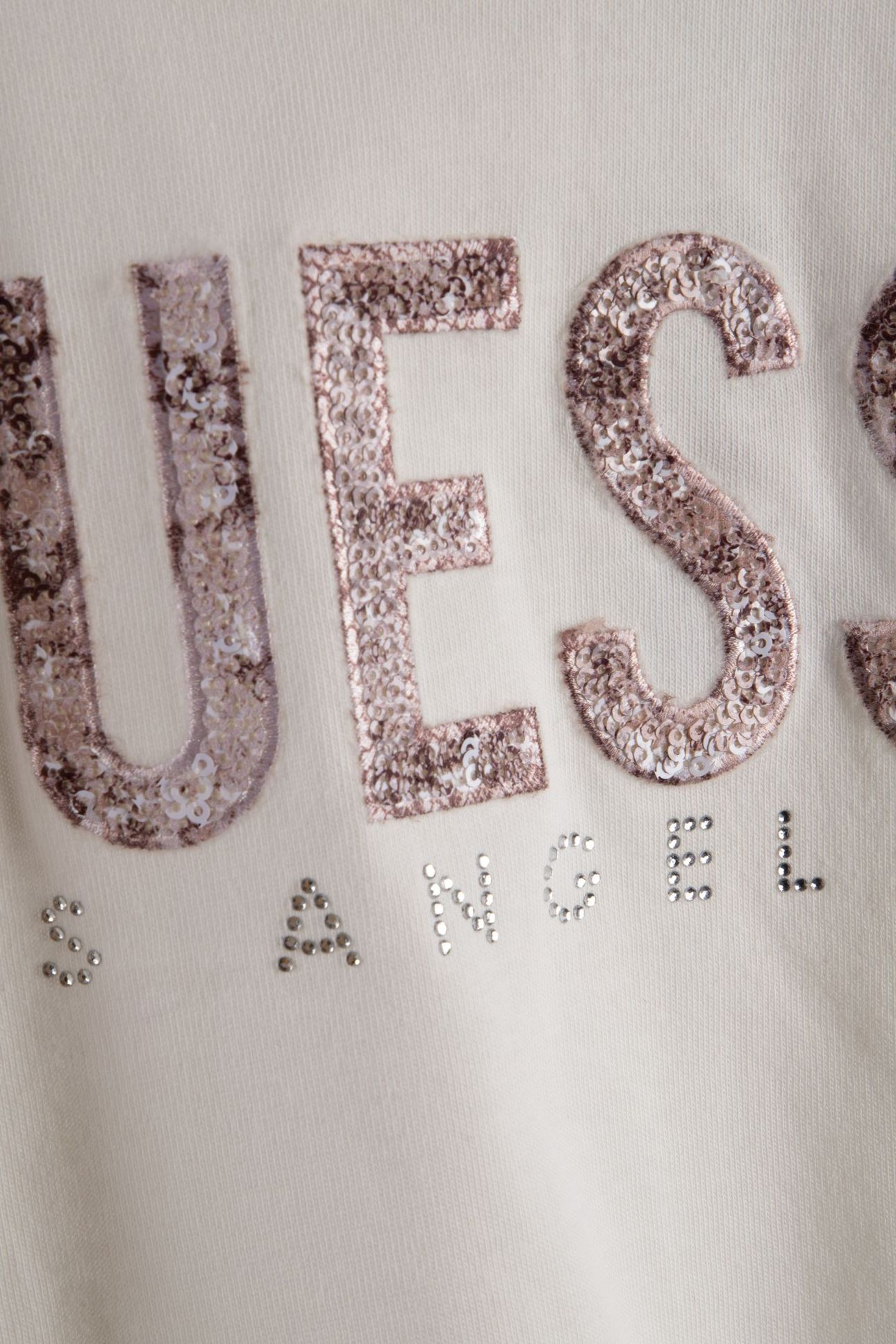 GUESS ECO LS CN PYTHON LOGO TE CREAM WHITE 4
