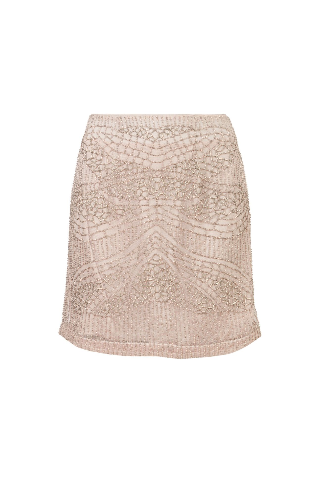 BRIELLE EMB SKIRT PALE PINK 5
