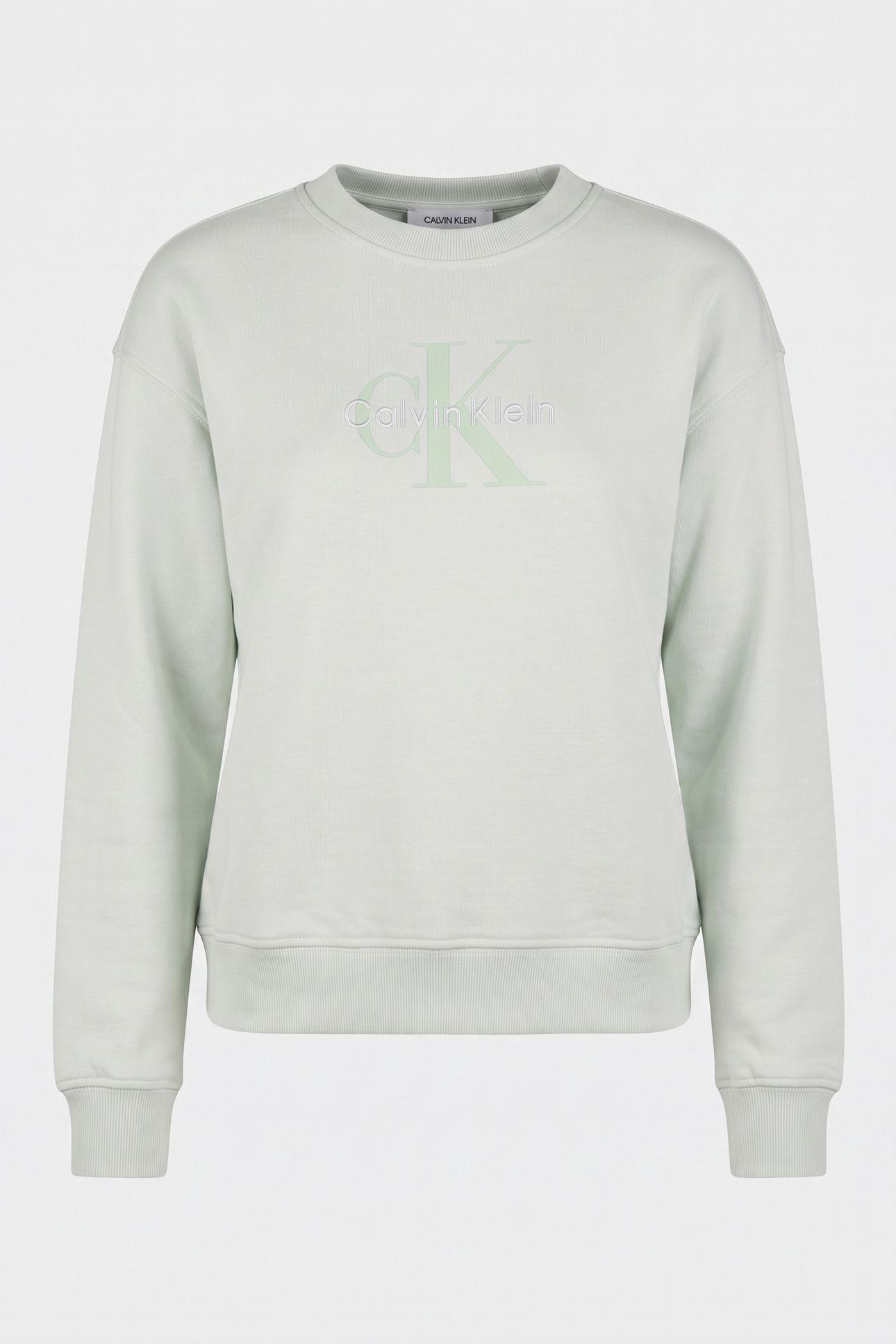 LONG SLEEVE FRENCH TERRY MONOGRAM PHANTOM GREEN 3