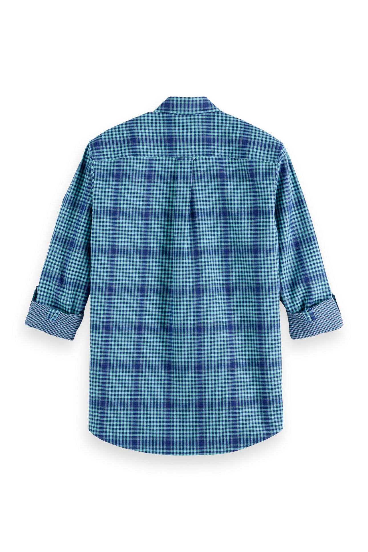 SHADOW-CHECK DOUBLE-FACED SHIRT PEACOAT SHADOW CHECK 6