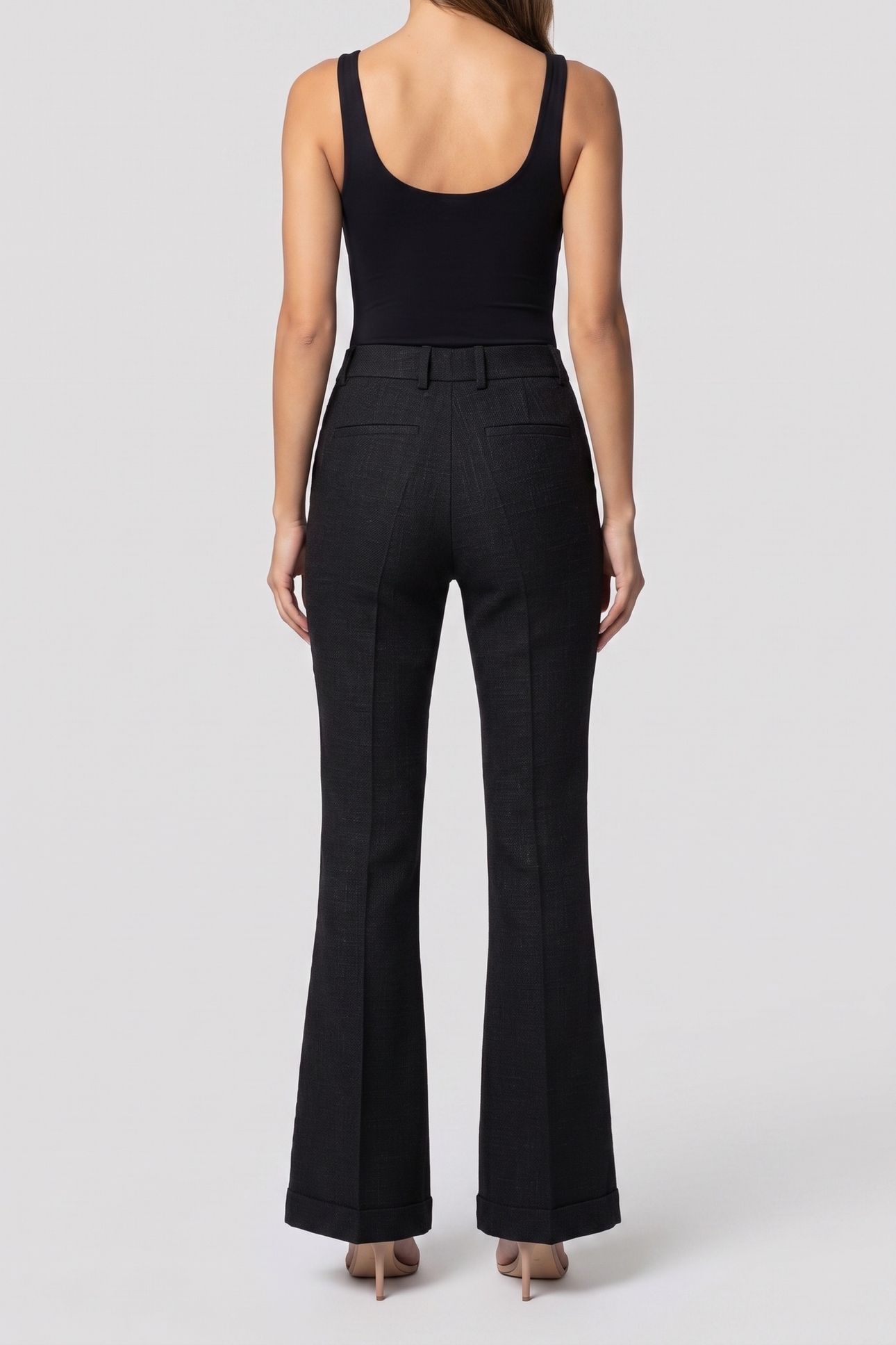FLARE PANTS BLACK 2