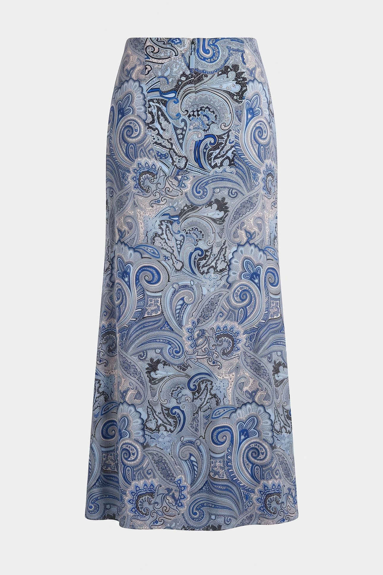 ALANIS MIDI SKIRT FLORAL PAISLEY BLUE 3
