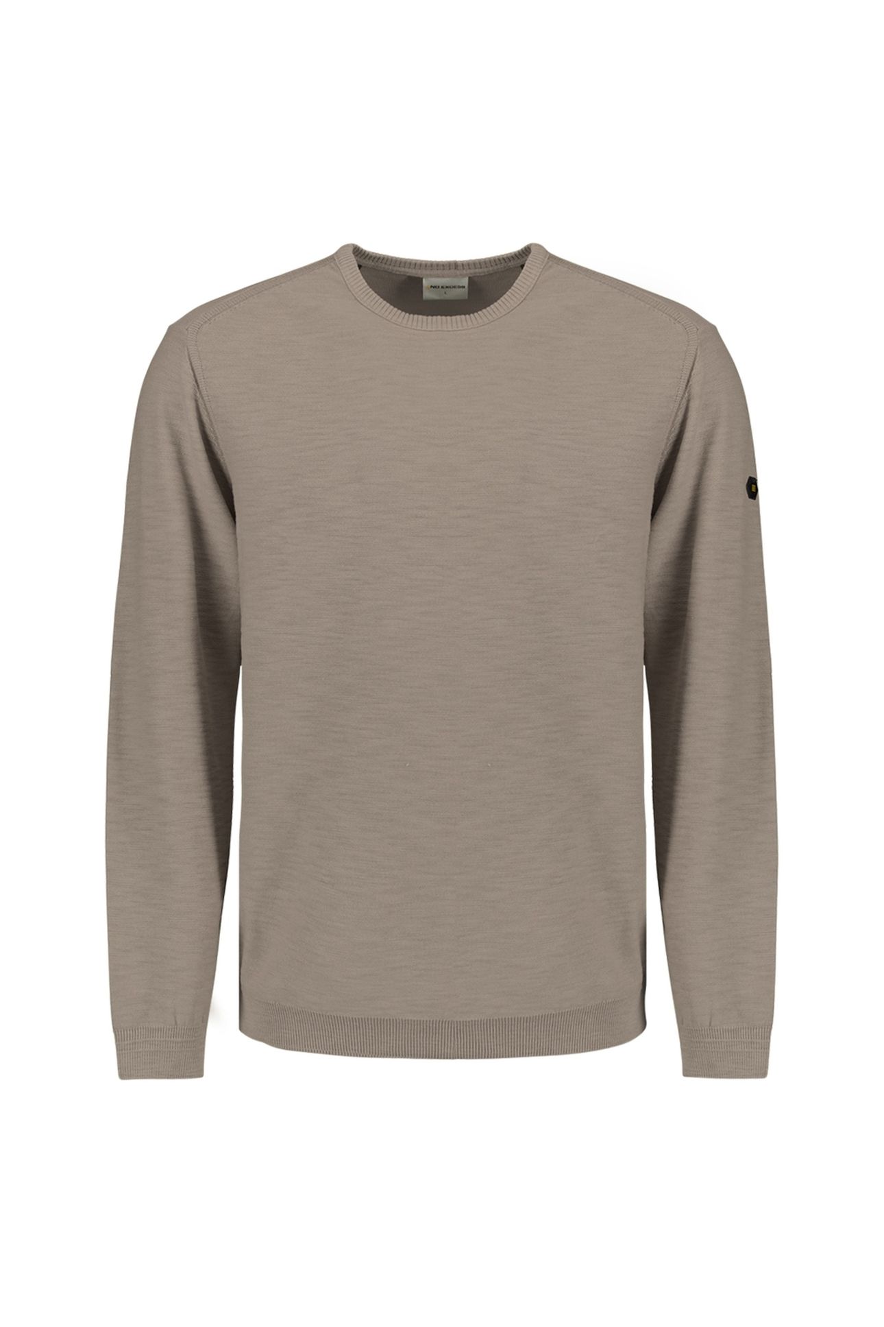 PULLOVER CREWNECK GARMENT DYED + STONE WASHED CLAY 5