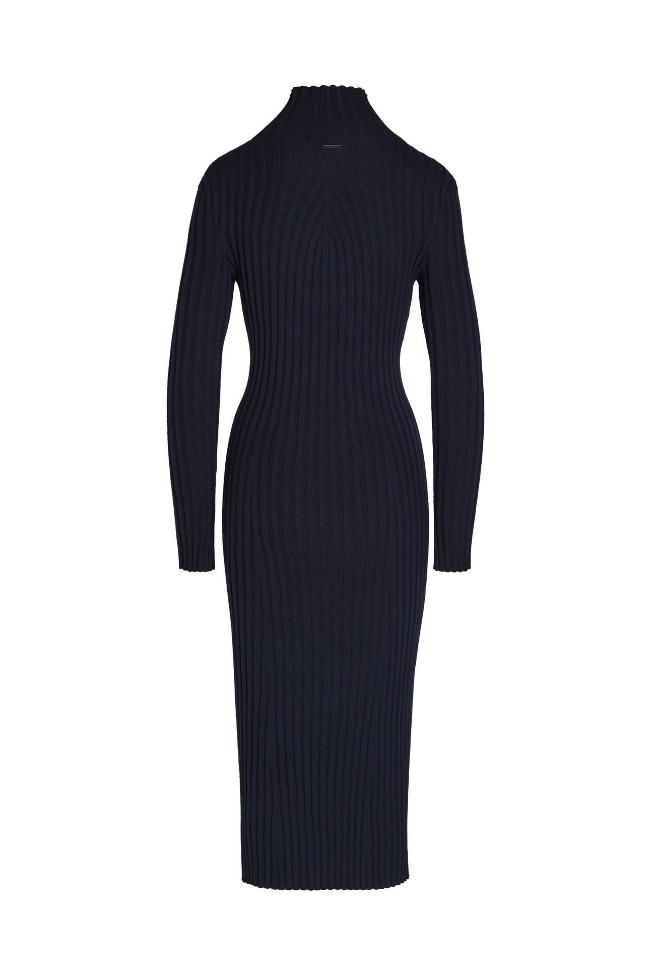 FOLAS V1.Y8.02 FLAT-KNIT-DRESS DARK NAVY 3