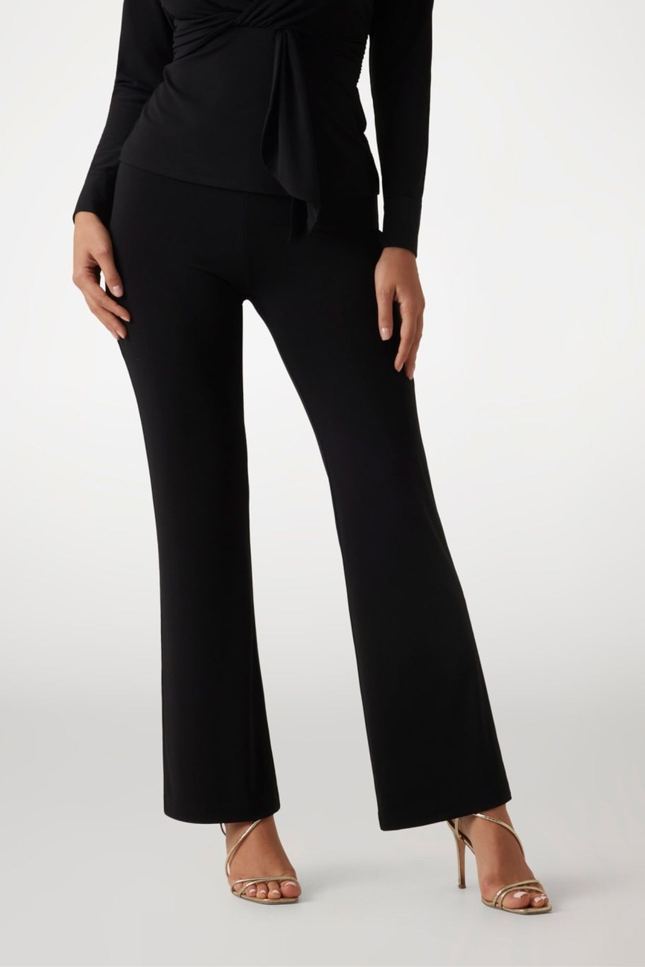 MATILDE FLARED PANT JET BLACK A996 2
