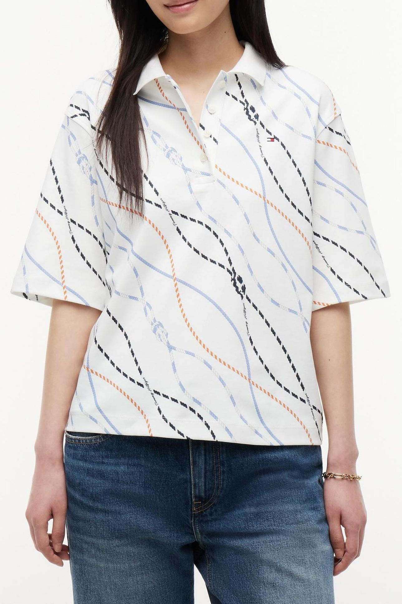 INTERLOCK RELAXED SS POLO MULTI COLOR ROPE 1