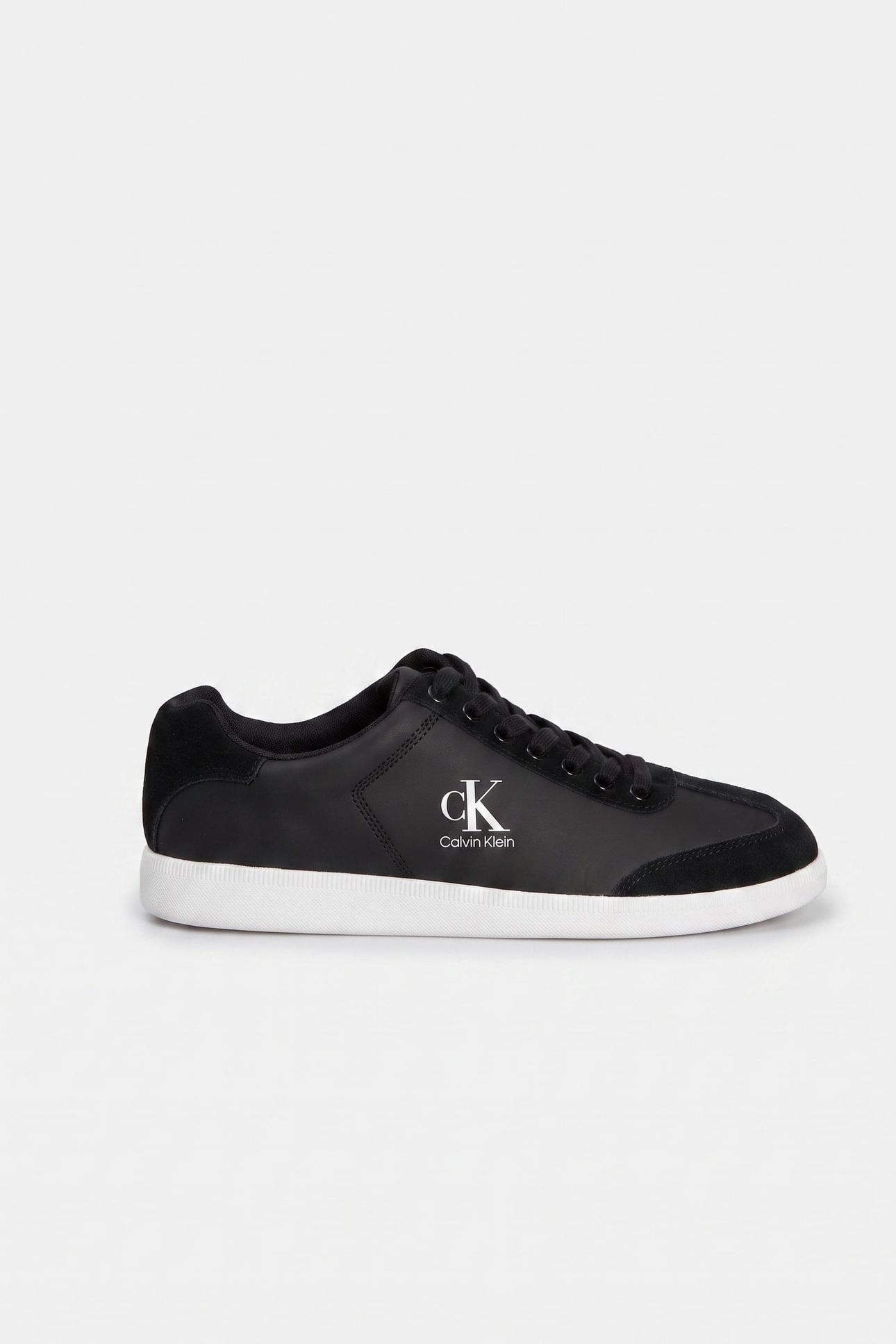 LOW CUPSOLE LACEUP SHOES BLACK 1