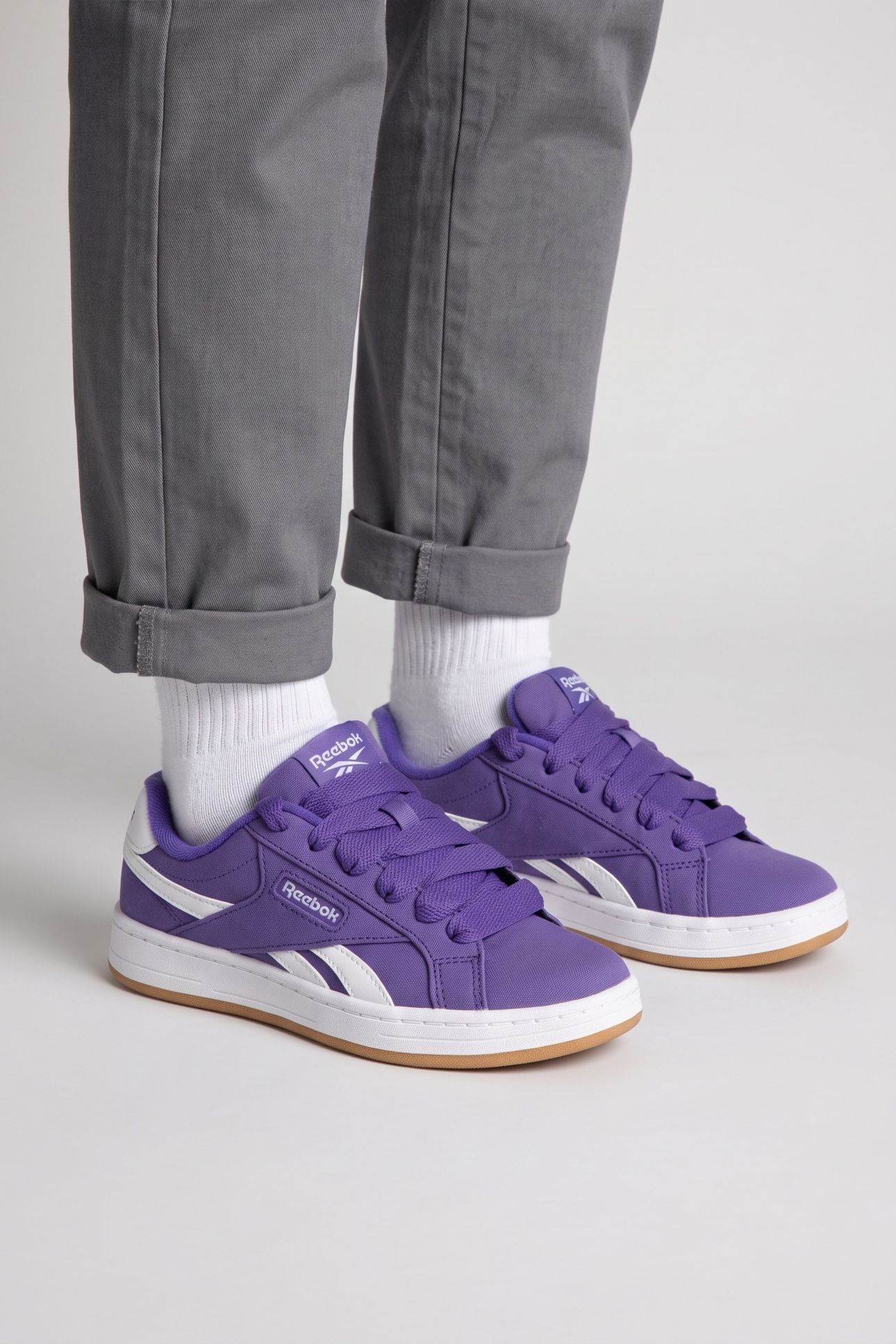 UNISEX REEBOK RETRO MEGA ROYALPURPLE/WHITE/GUM 3