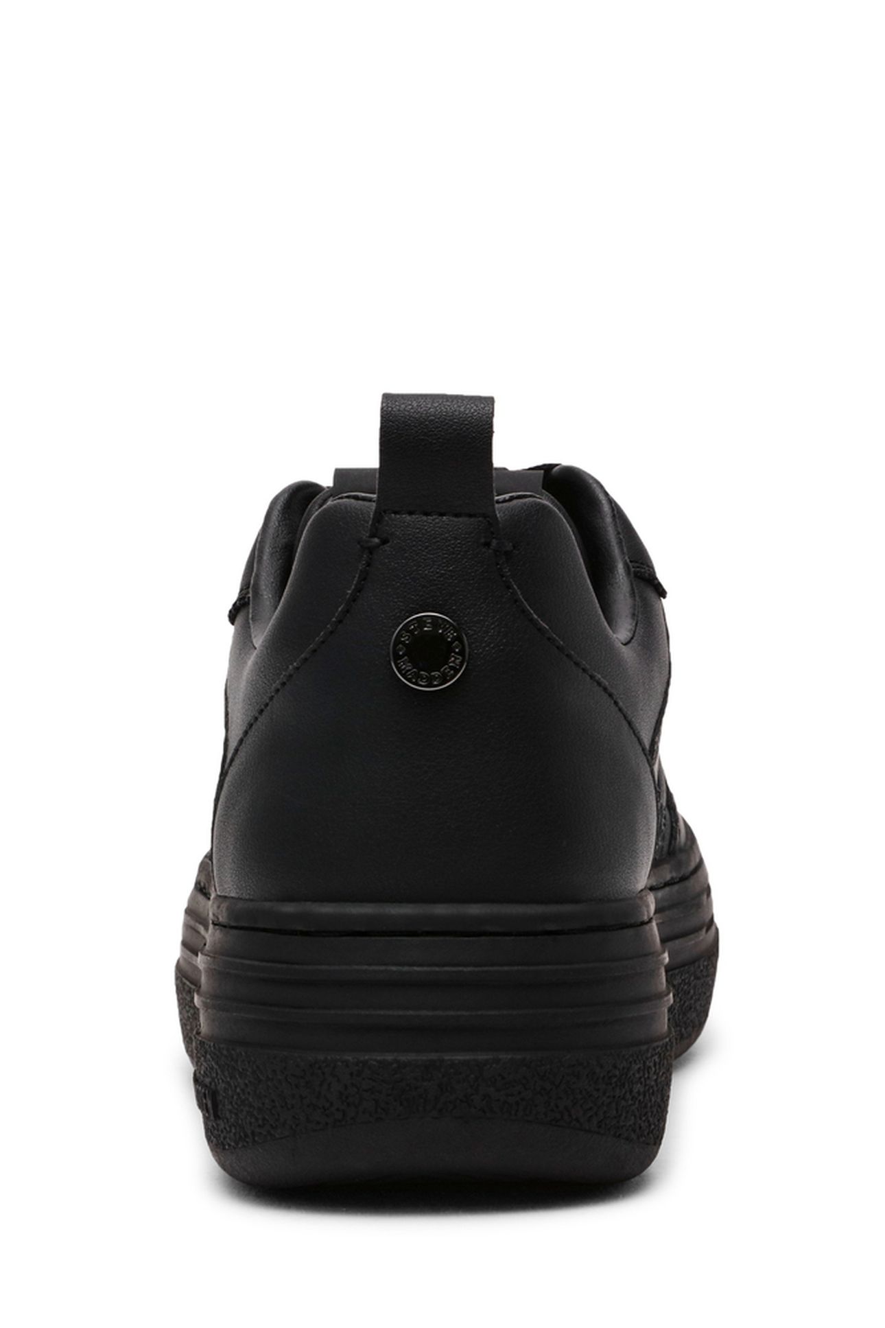 CATAPULT SNEAKERS BLACK ACTION LEATHER 5