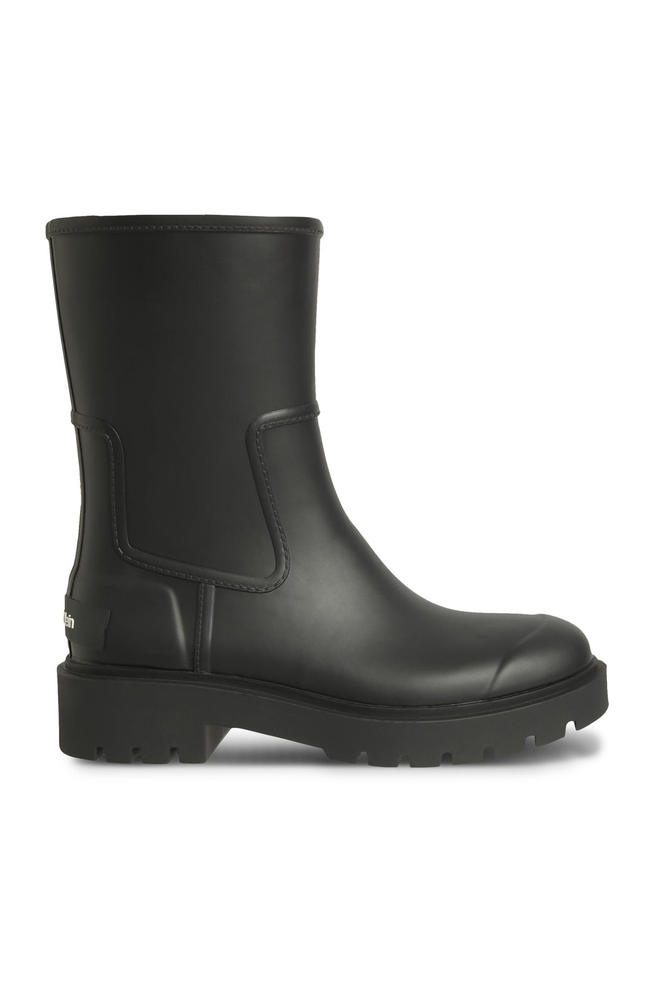 MID RAINBOOT RUBBER BLACK 1
