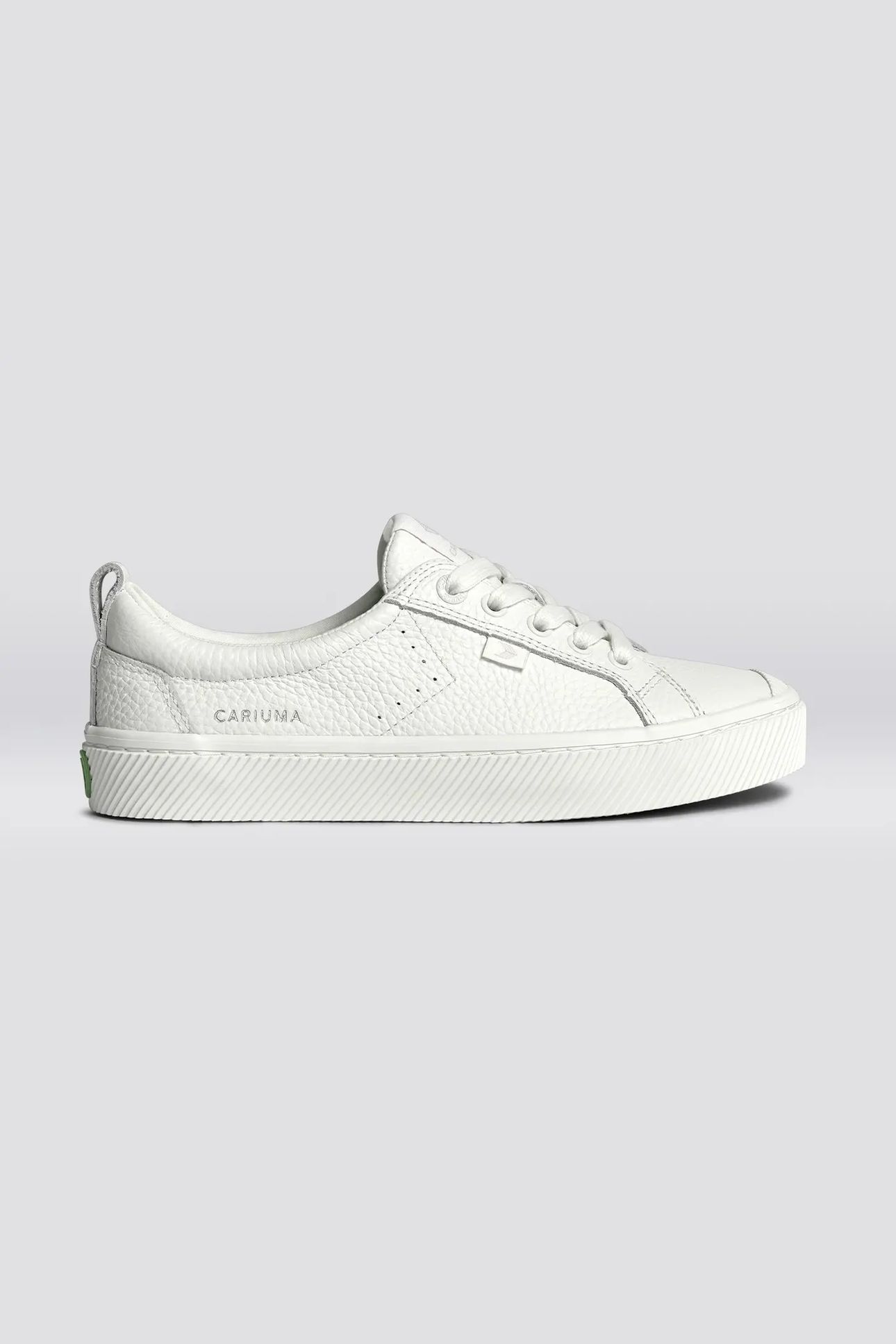 OCA PEBBLED LEATHER WHITE 1