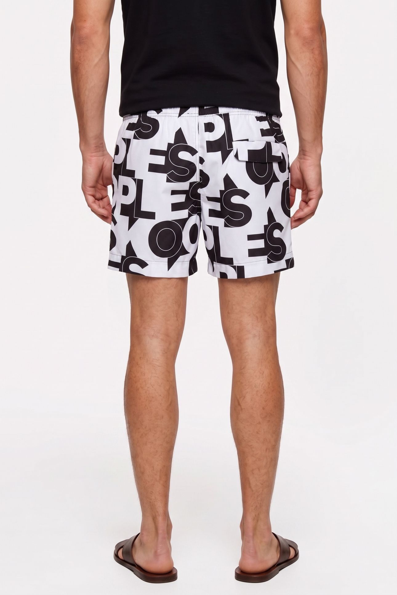 MONOGRAM SWIMSUIT BLACK 2